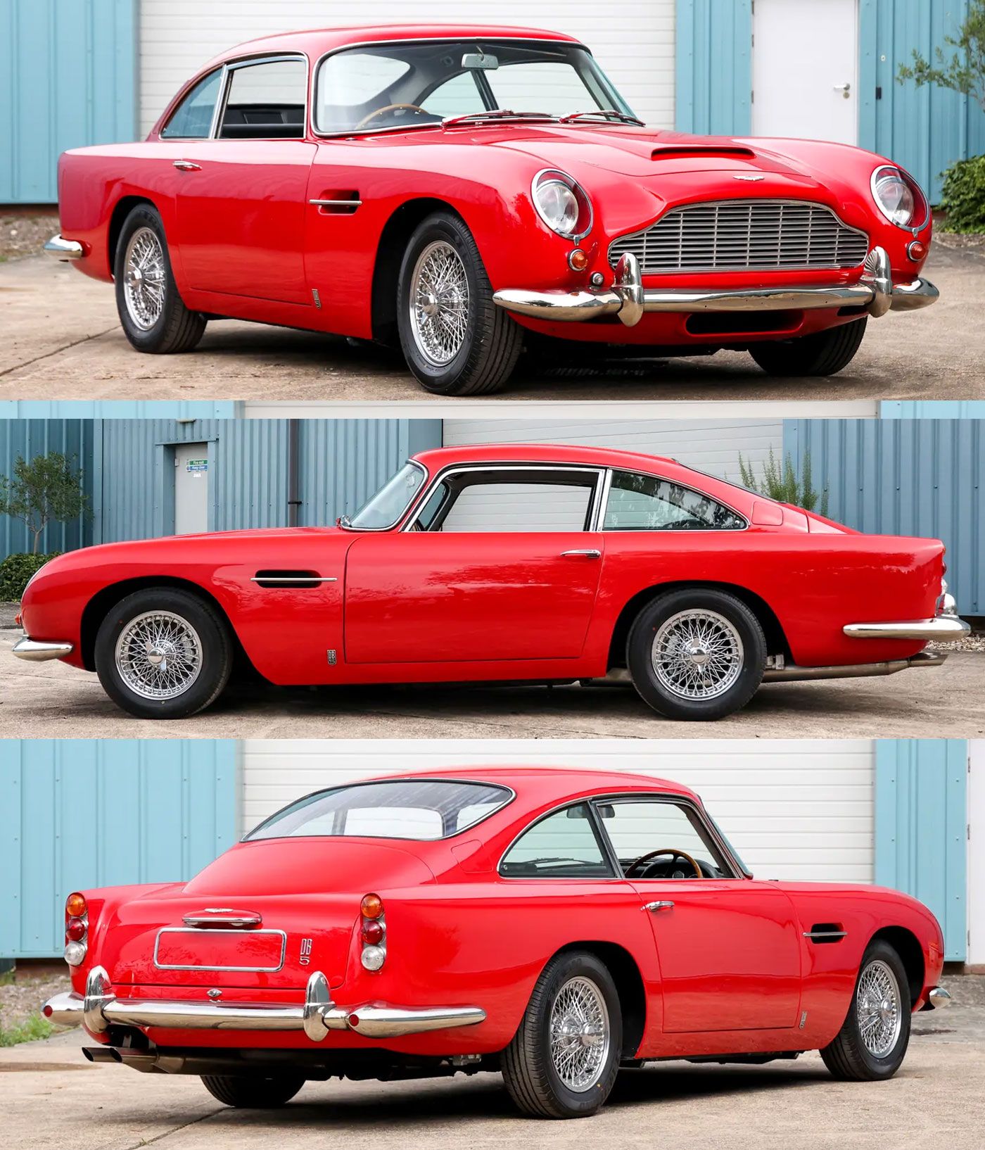 Amazing - 1965 Aston Martin DB5 Competition-style covered headlights ...