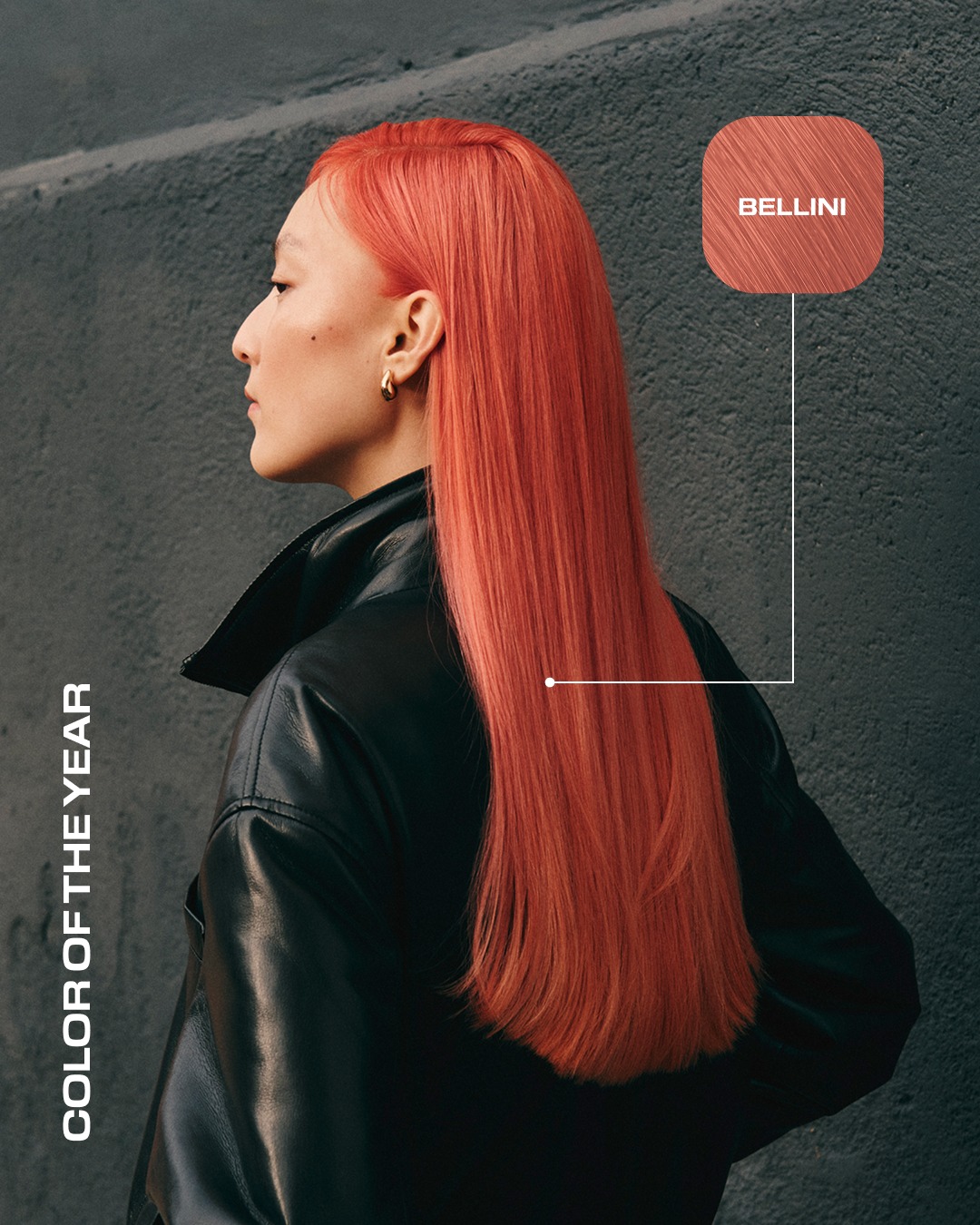 Goldwell - 2026 年度色彩主角就是它 —#Bellini #貝里尼蜜桃 🩷 能讓髮絲化作輕柔的蜜桃夢境，不妨為你的顧客染上這片 ...