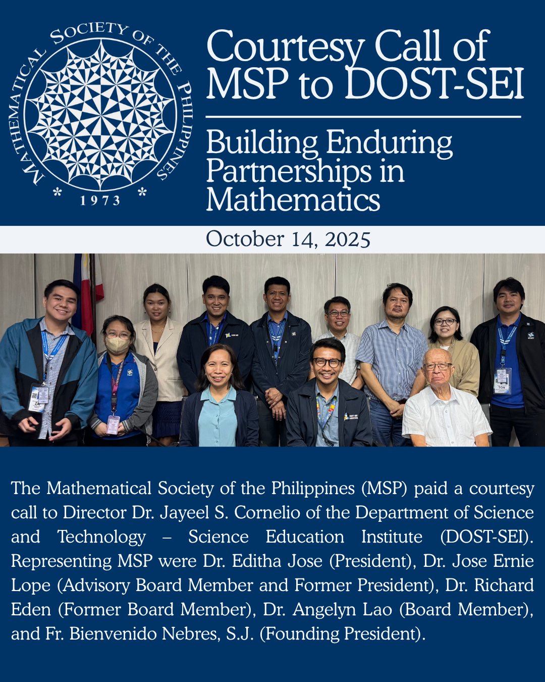 Mathematical Society of the Philippines | Quezon City