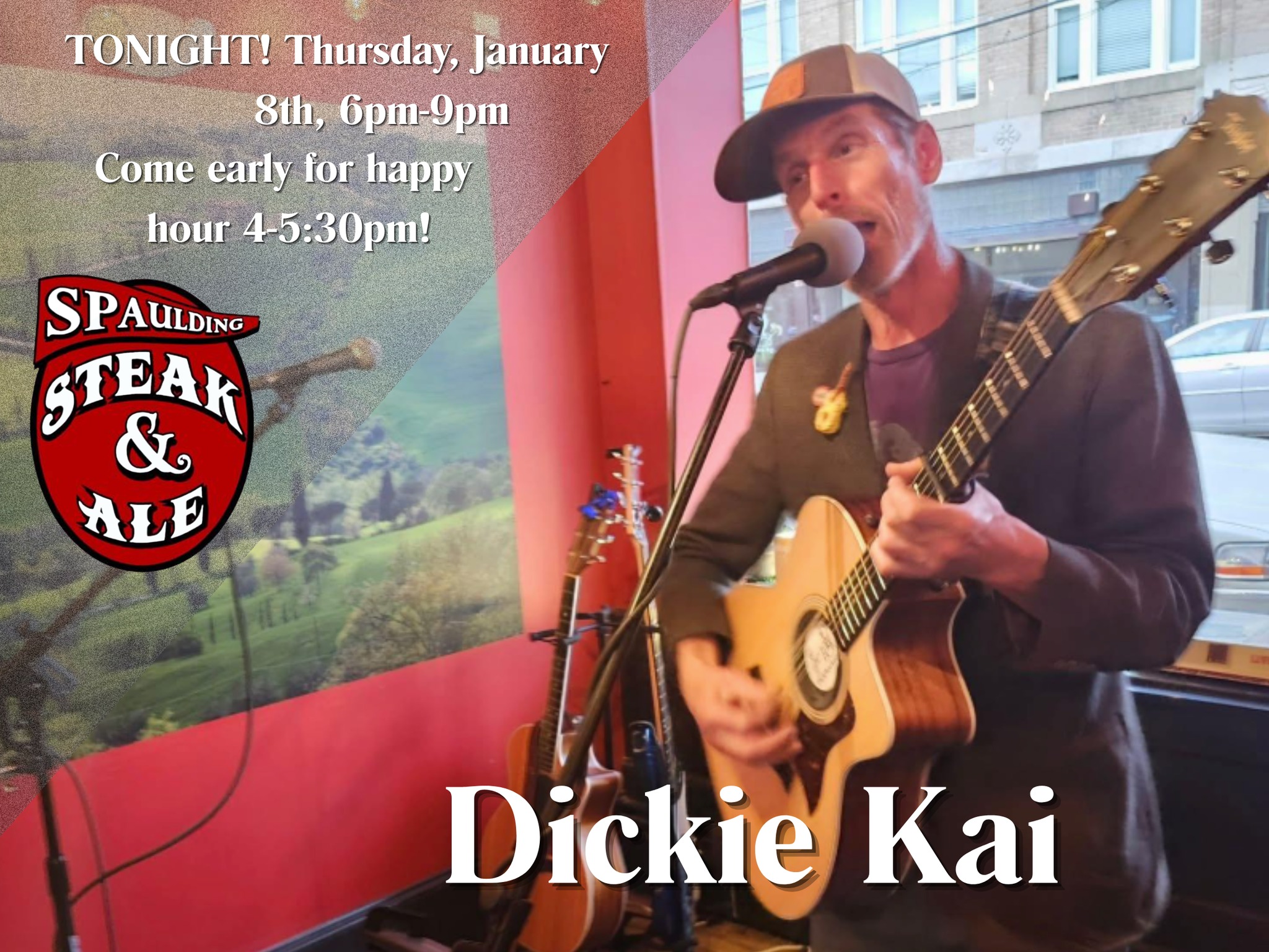 TONIGHT! Thursday, January 8th, 6-9pm we have our first Fresh