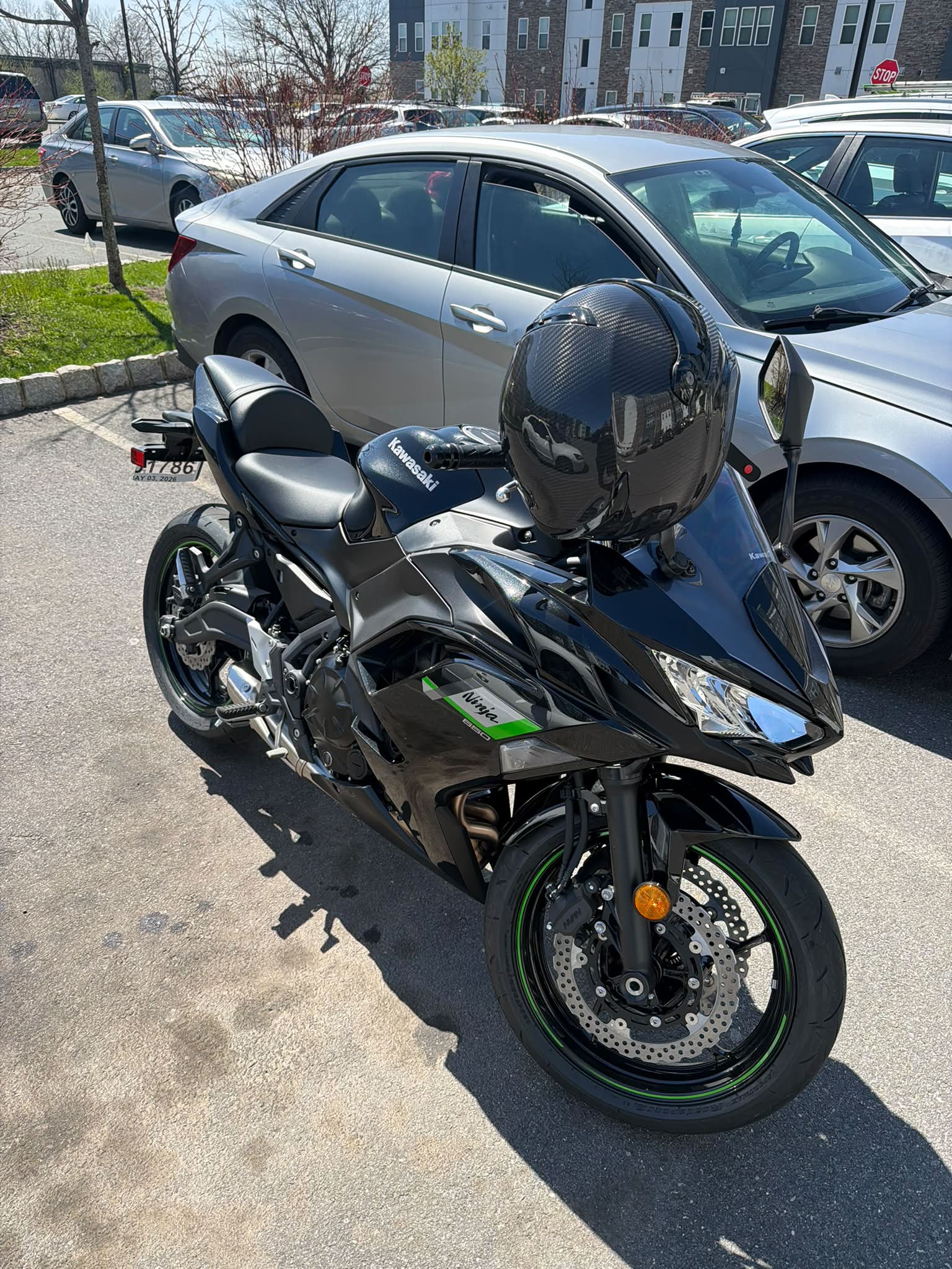 Stolen 2025 Kawasaki Ninja bike in Piscataway, NJ