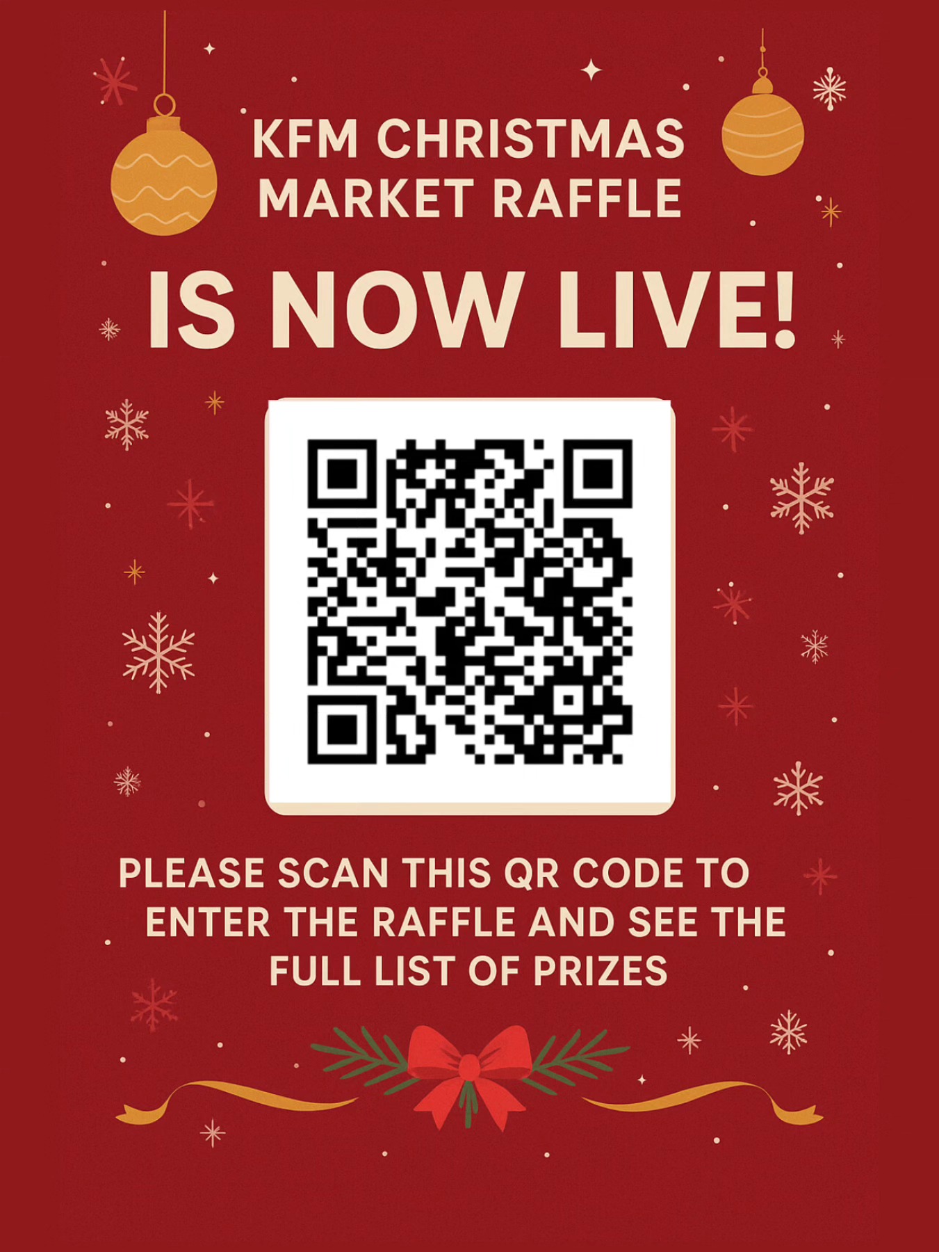 Kilrush - 🎄 KFM Christmas Market Raffle is NOW LIVE! 🎄 We’re delighted ...