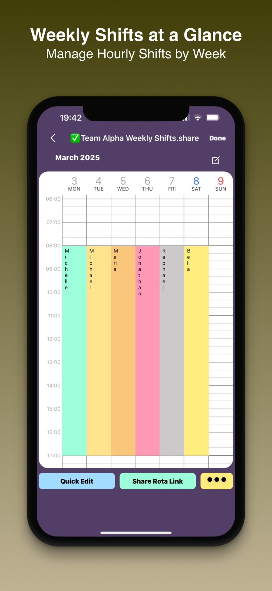 Simple Rota Maker | Dublin