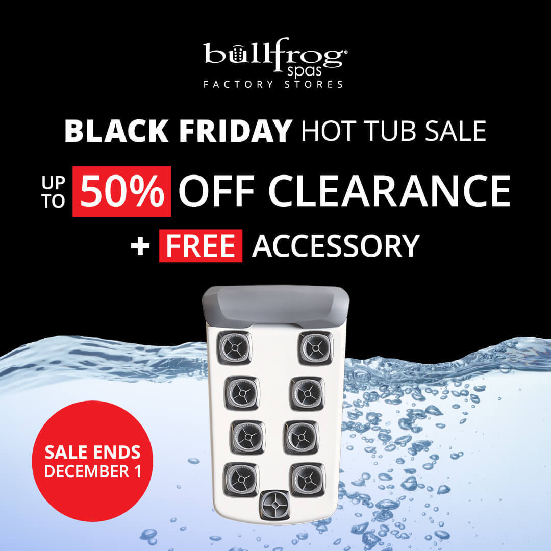 Bullfrog - Get ready for the Bullfrog Spas Black Friday Sale! This is ...