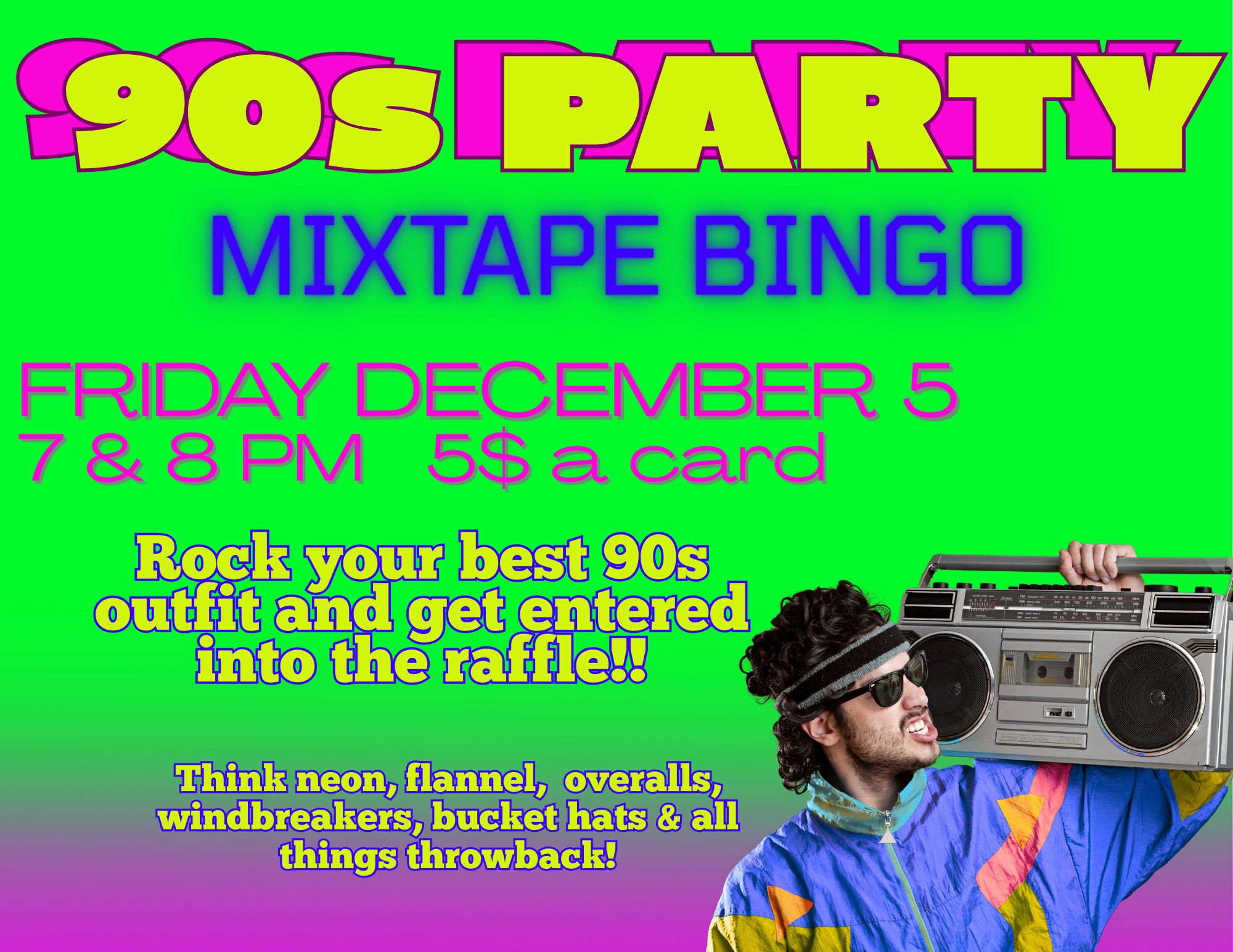 New - ITS BACK!! And we are making it a party! Come dressed to be ...