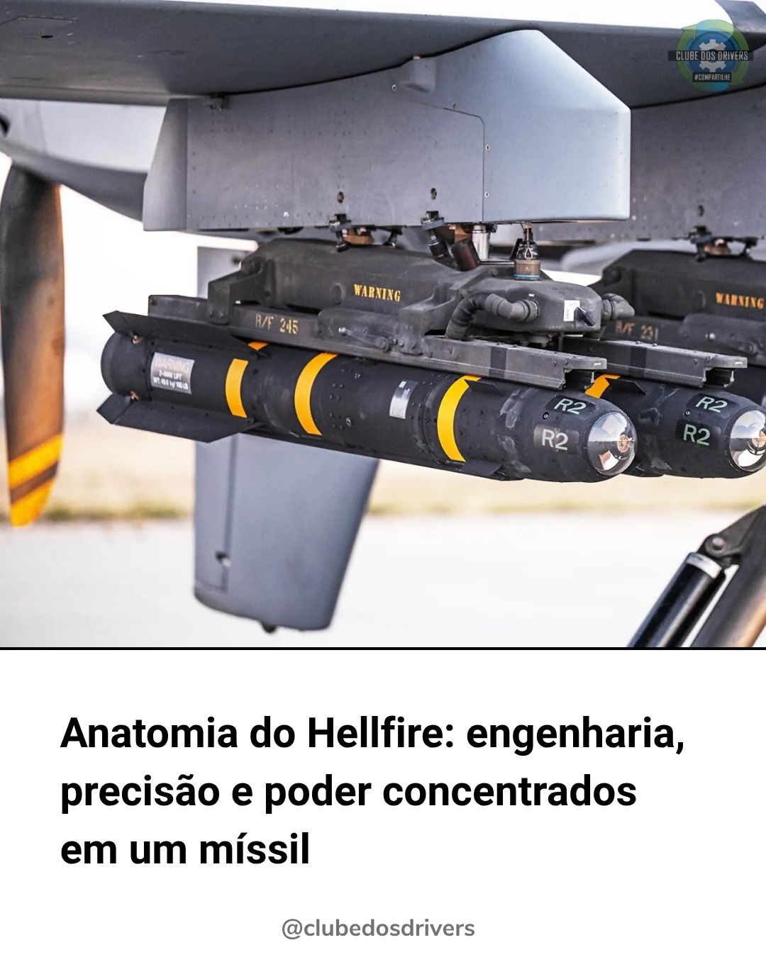 Clube - 🧭 Miniatura de potência O Hellfire é um sistema completo em ...