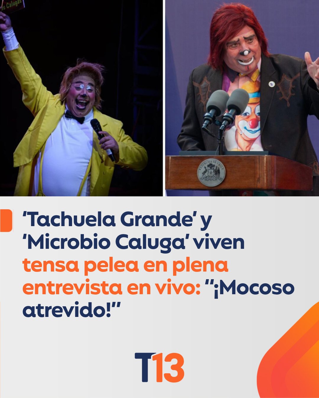T13 - Nueva pelea entre 'Tachuela Grande' y 'Microbio... | Facebook