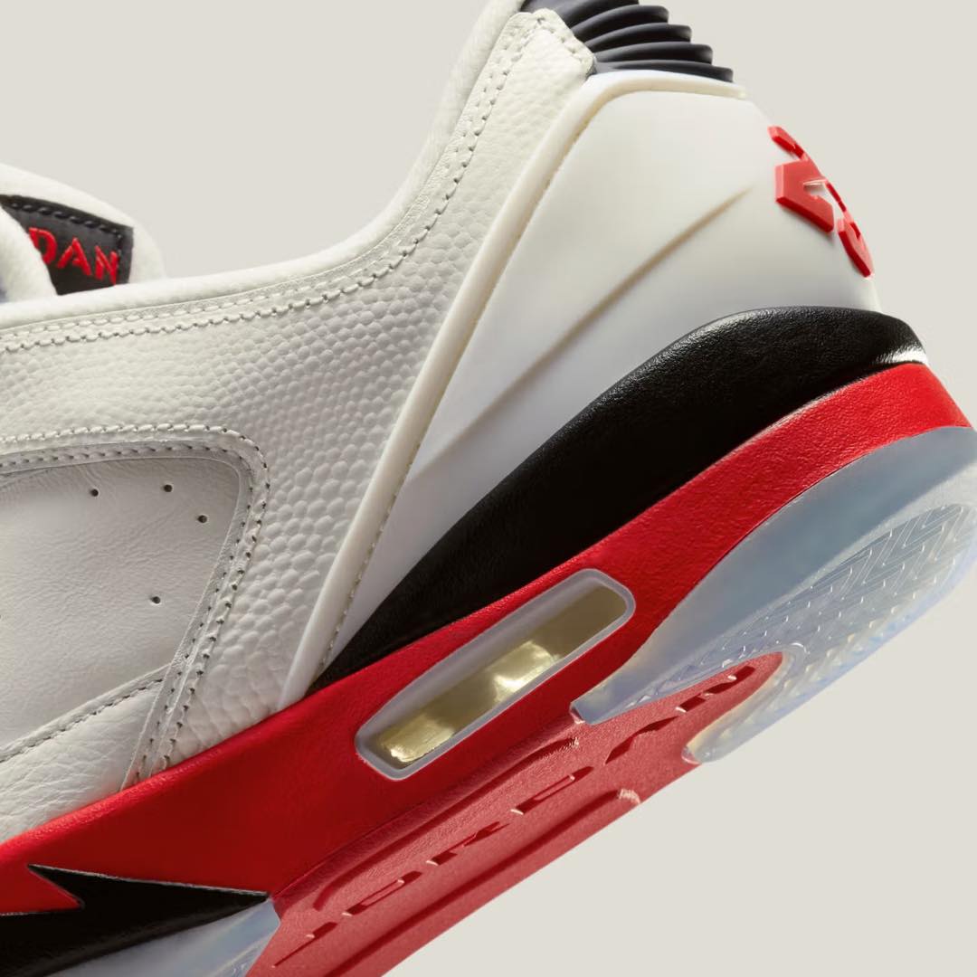 The Jordan Sixty Plus returns but in low-top form in a “Sail/Fire