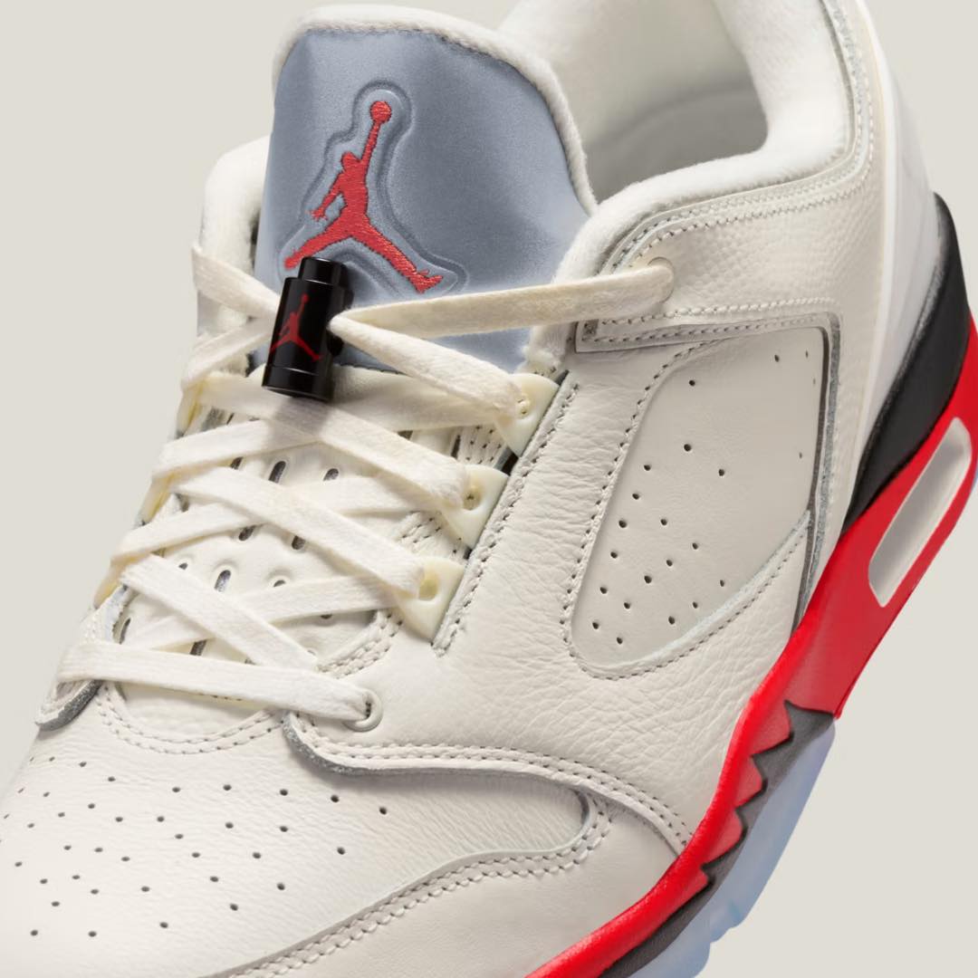 The Jordan Sixty Plus returns but in low-top form in a “Sail/Fire