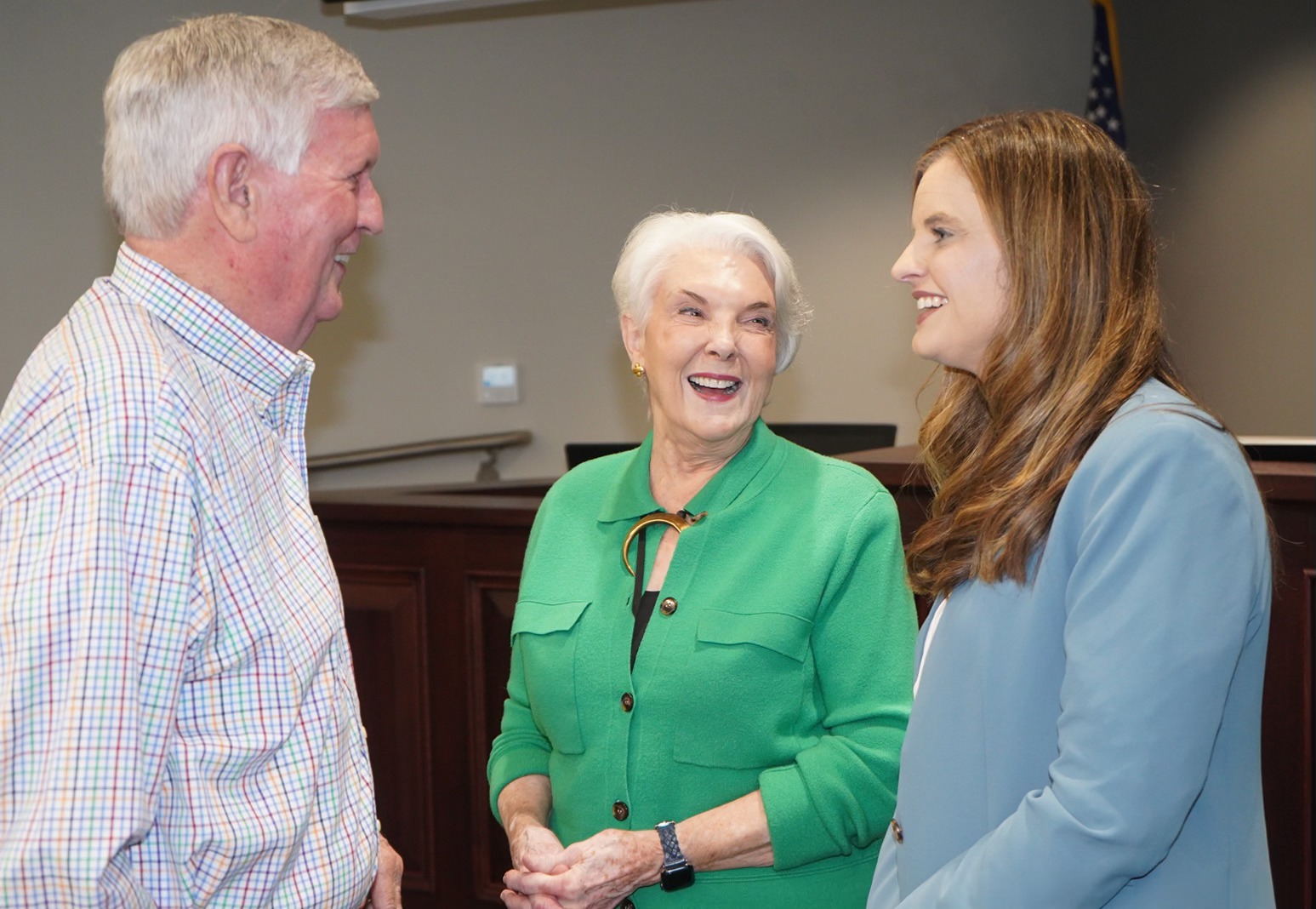 Oconee - Dr. Melissa Butler (R) and Dr. Debra Harden (C) with ...