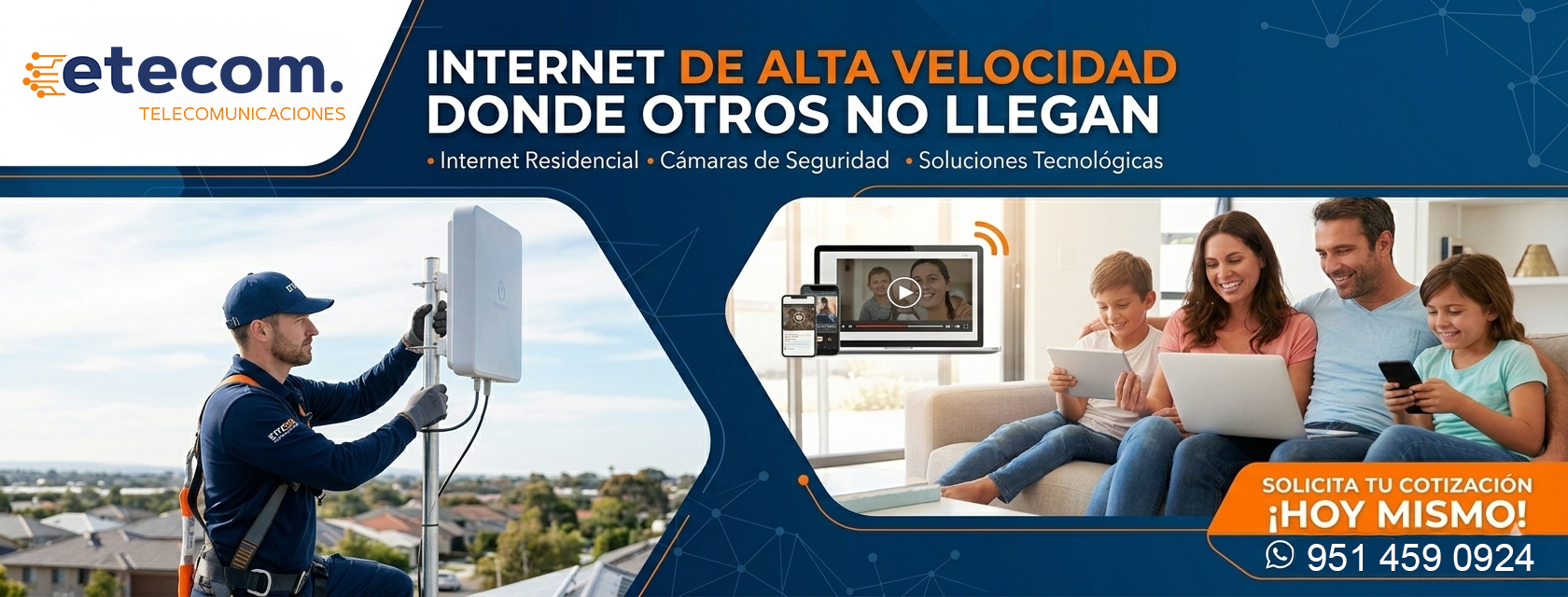 Etecom Telecomunicaciones | Villa de Etla