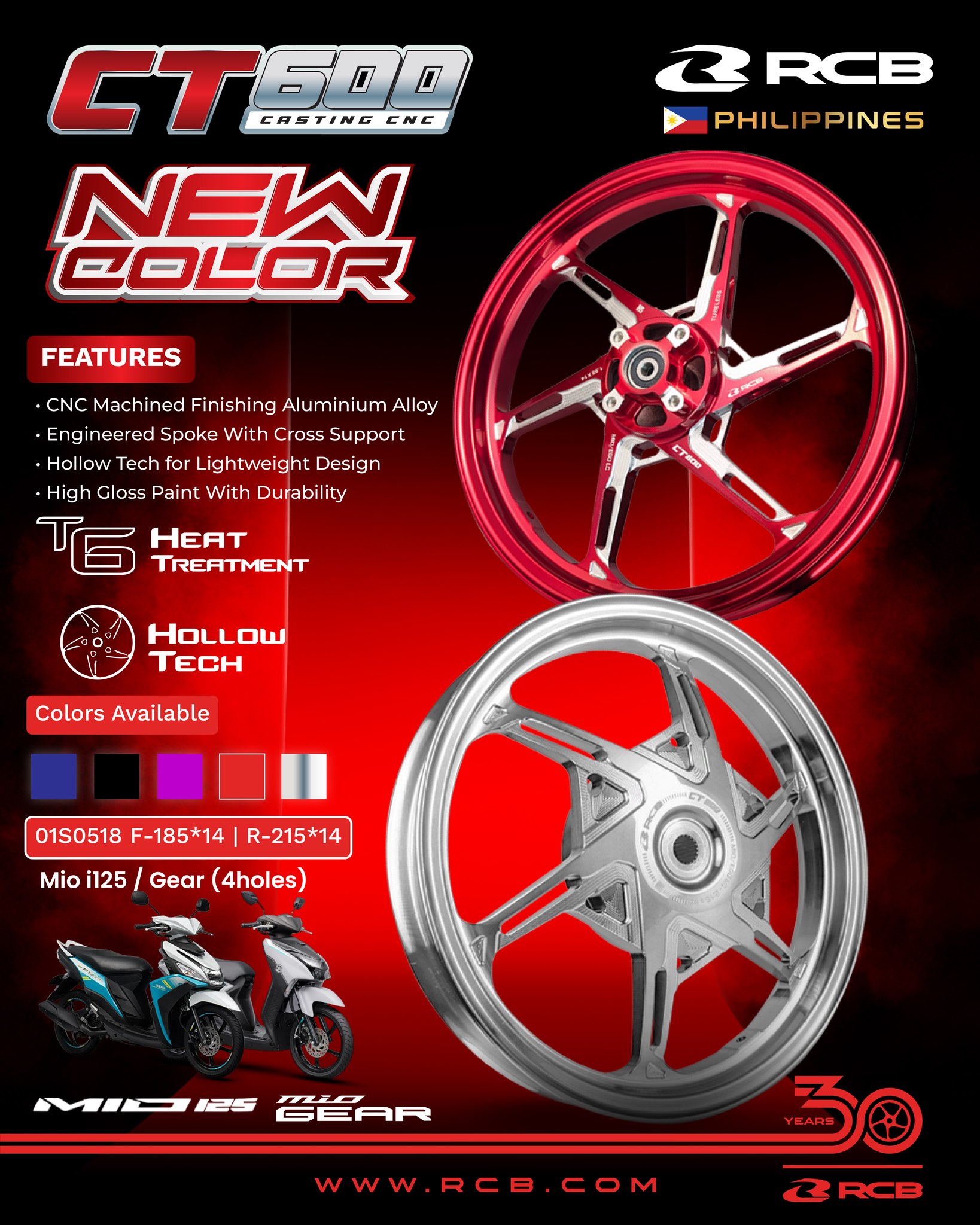 RCB - 𝐑𝐂𝐁 𝐂𝐓𝟔𝟎𝟎 𝐟𝐨𝐫 𝐌𝐢𝐨 𝐢𝟏𝟐𝟓—now in sleek 𝐒𝐈𝐋𝐕𝐄𝐑 and bold 𝐑𝐄𝐃! 😍 ...