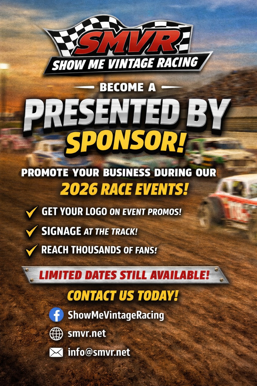 Show - 🏁 UPDATED 2026 SHOW ME VINTAGE RACING SERIES SCHEDULE 🏁 Series ...