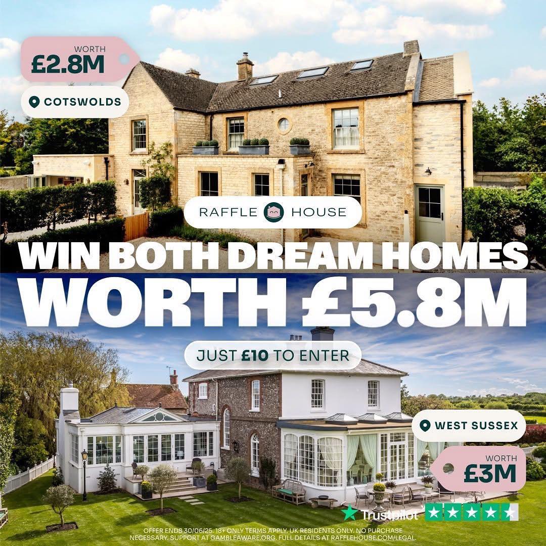 Raffle House - 🌟 TWO Dream Homes for the Price of ONE?... | Facebook