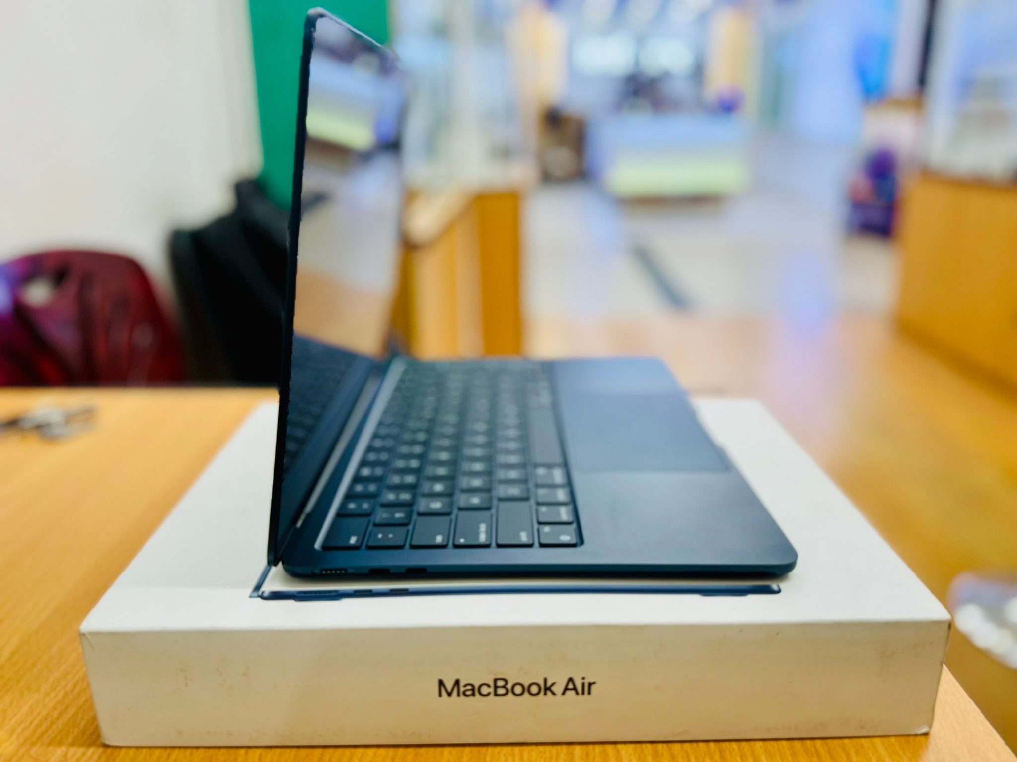 📣 Hallo Mac lovers I Mac M3 Wonderful color (Blue). 🔹 Open Box
