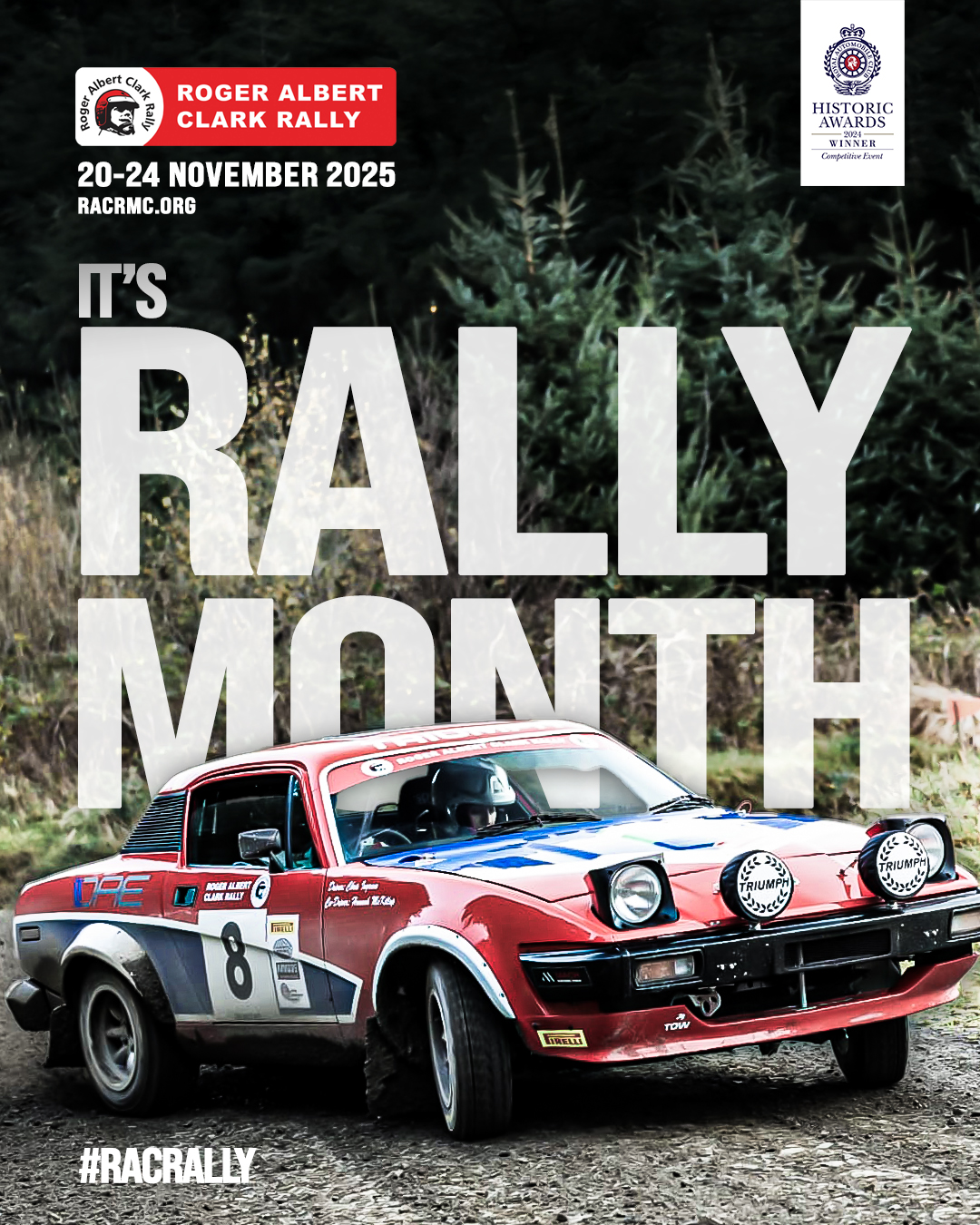 📆 Countdown to #rallytime... - Roger Albert Clark Rally | Facebook