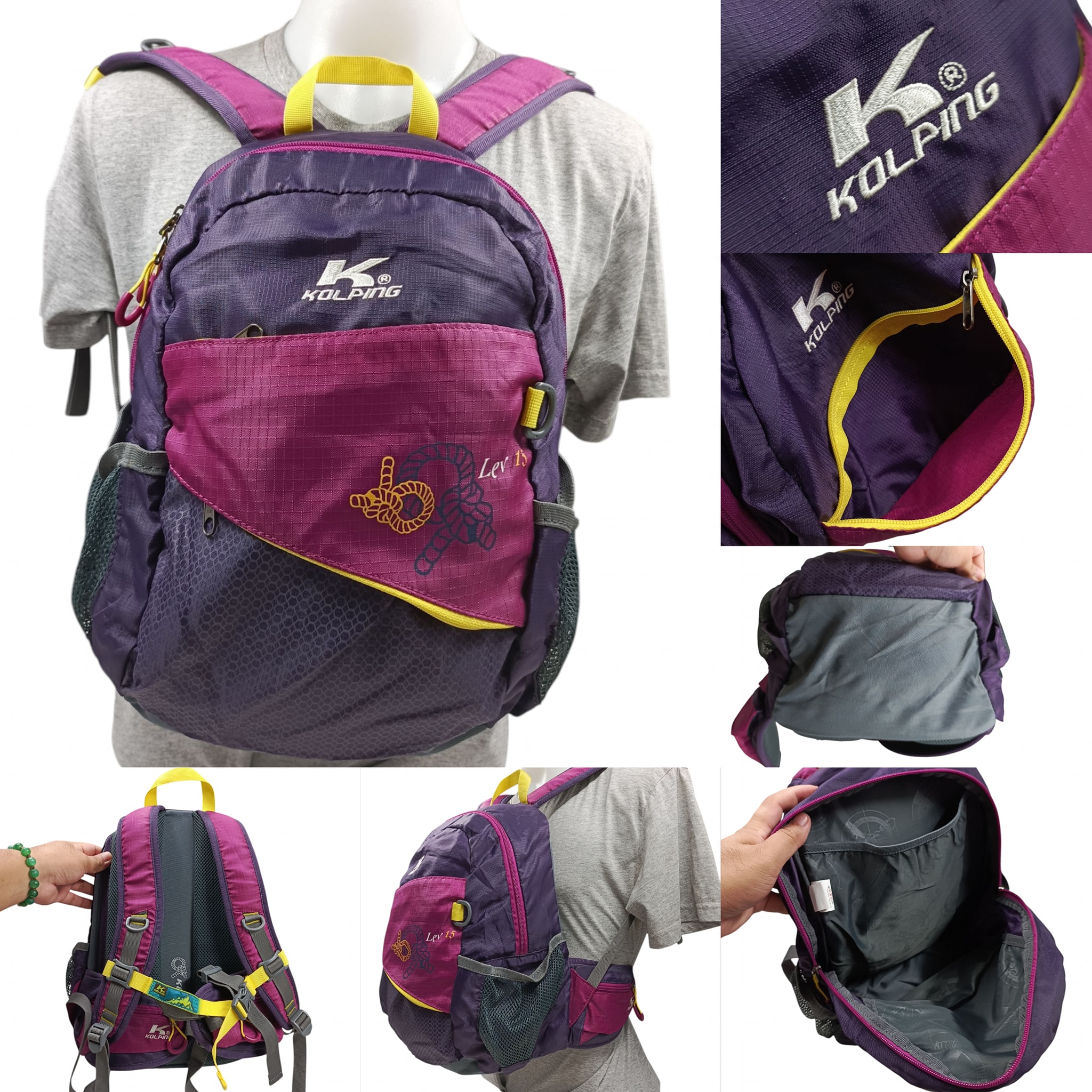 เสื้อมือสองใกล้ฉัน - 👉Backpack KOLPING “ Size กว้าง 10.5*14.5 หนา 6 ...
