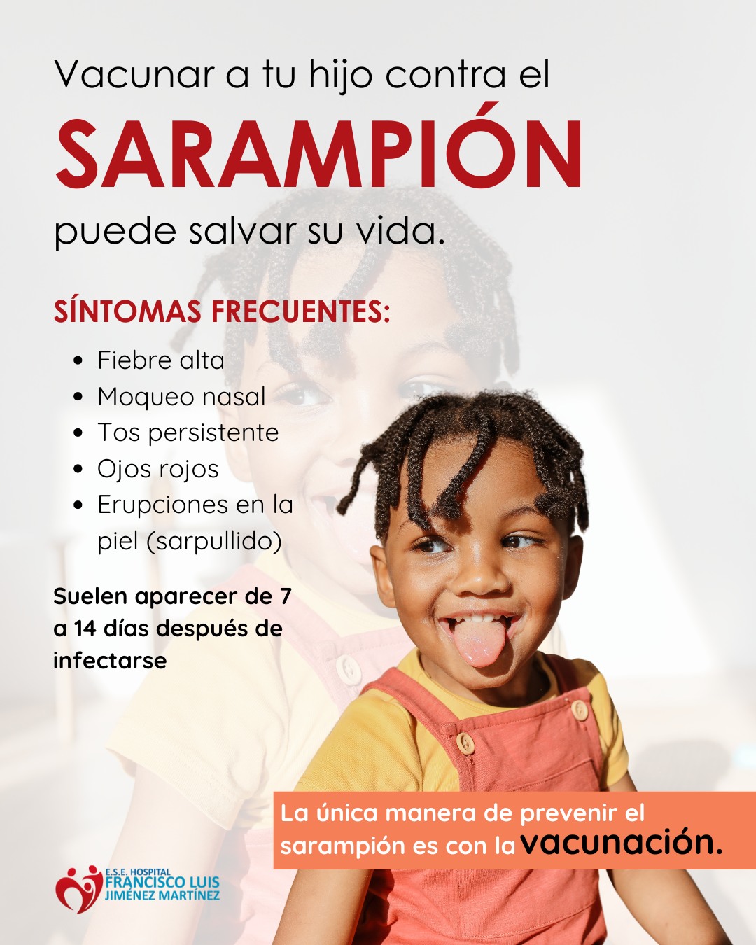 ESE - #Vacunación #Sarampión 📌 ¿Conoces los síntomas frecuentes del ...