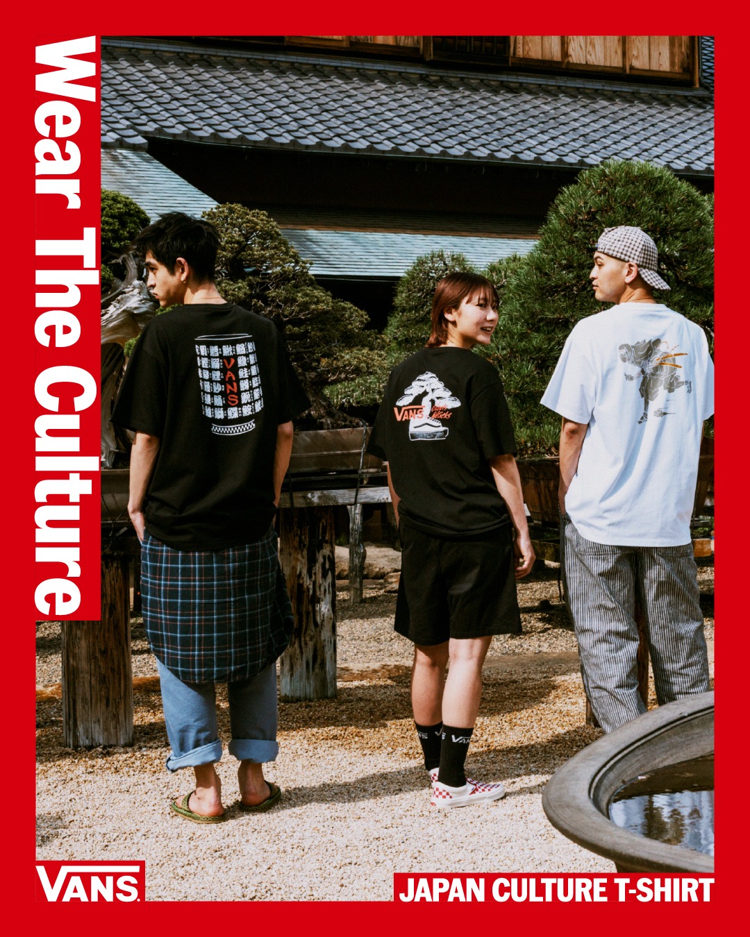 Wear The Culture. Vans Culture Tee Collection. 日本のカルチャーと