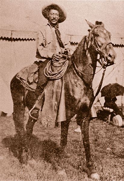 From - Bill Pickett, the legendary cowboy who invented the rodeo sport ...