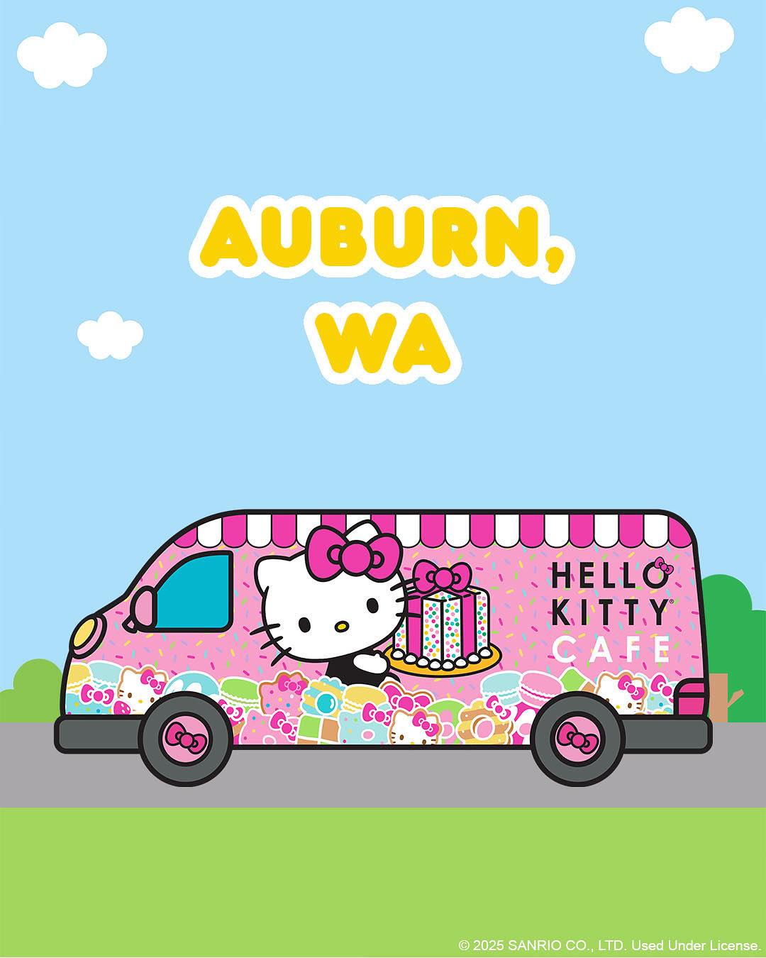 Hello #Atlanta! The #HelloKittyCafeTruck is returning to Perimeter