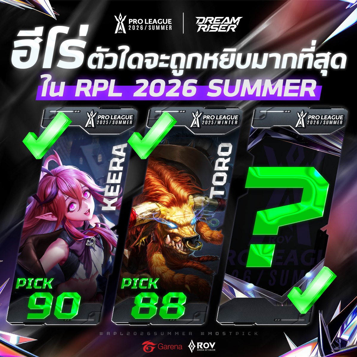 Garena RoV Tournament added a new... - Garena RoV Tournament