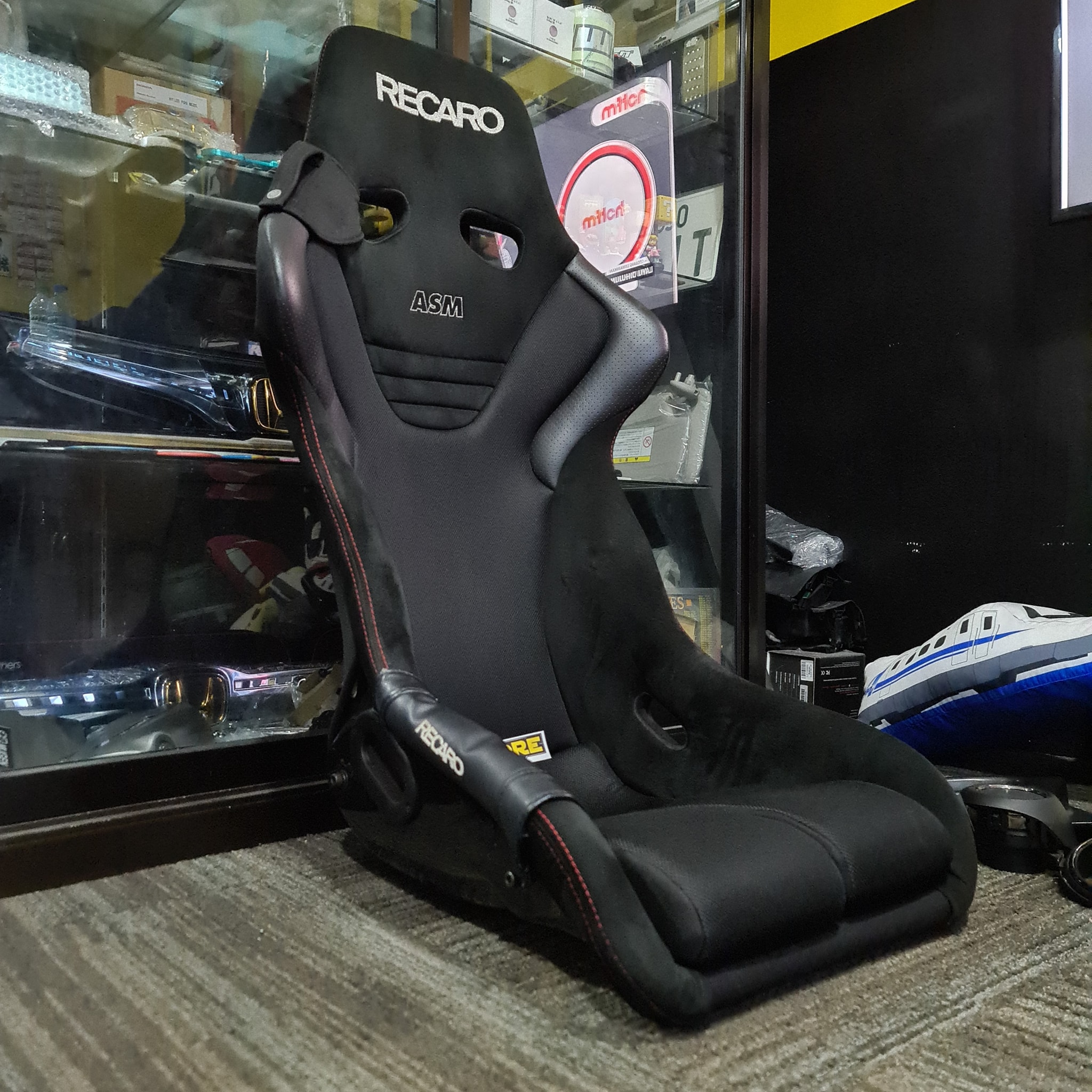 RECARO CO.LTD RS-G ASM RUBY ALCANTARA COMPETITION SEAT RALLY SPORT 