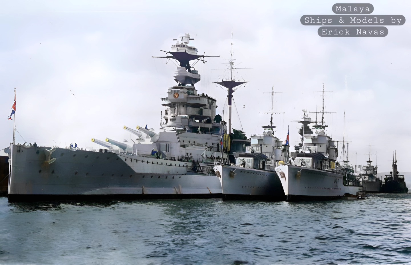 Ships - The famous anecdote about HMS Malaya and a church involves a 15 ...