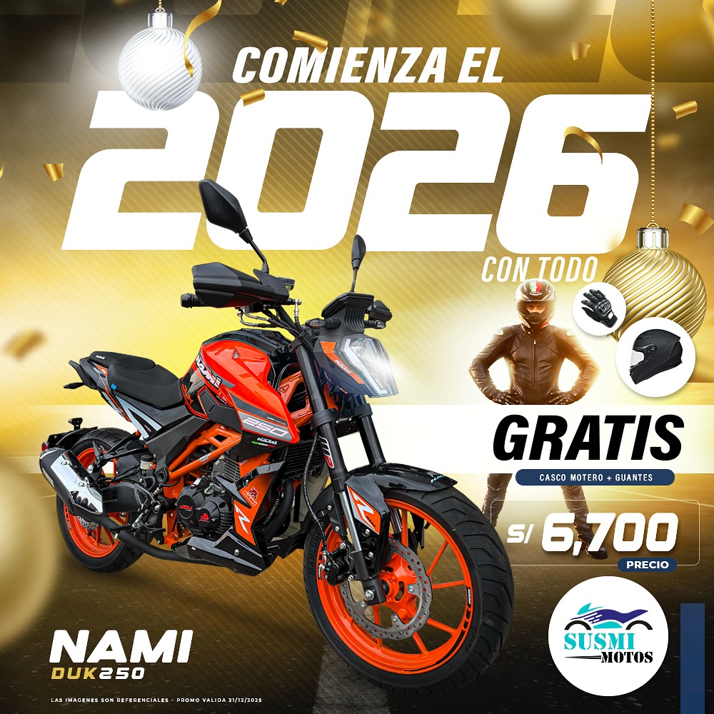Susmi - 🏍️ ¡Comienza el 2026 con toda la potencia! 🏍️ Arranca el año ...