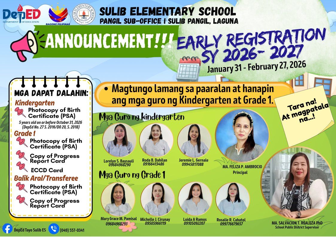 DepEd Tayo Sulib ES-Laguna... - DepEd Tayo Sulib ES-Laguna
