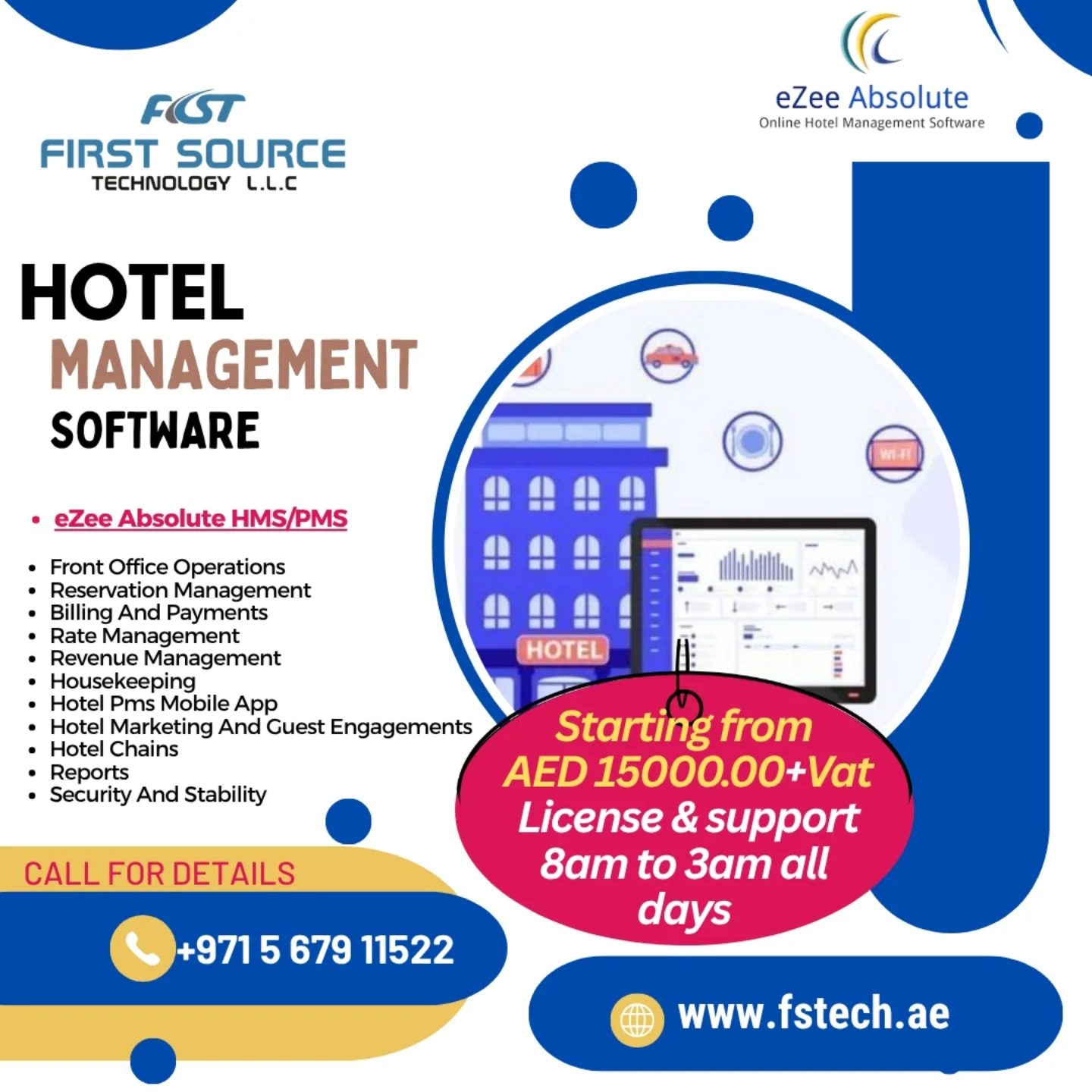 First - An all in one platform for hotels and restaurants offering ...