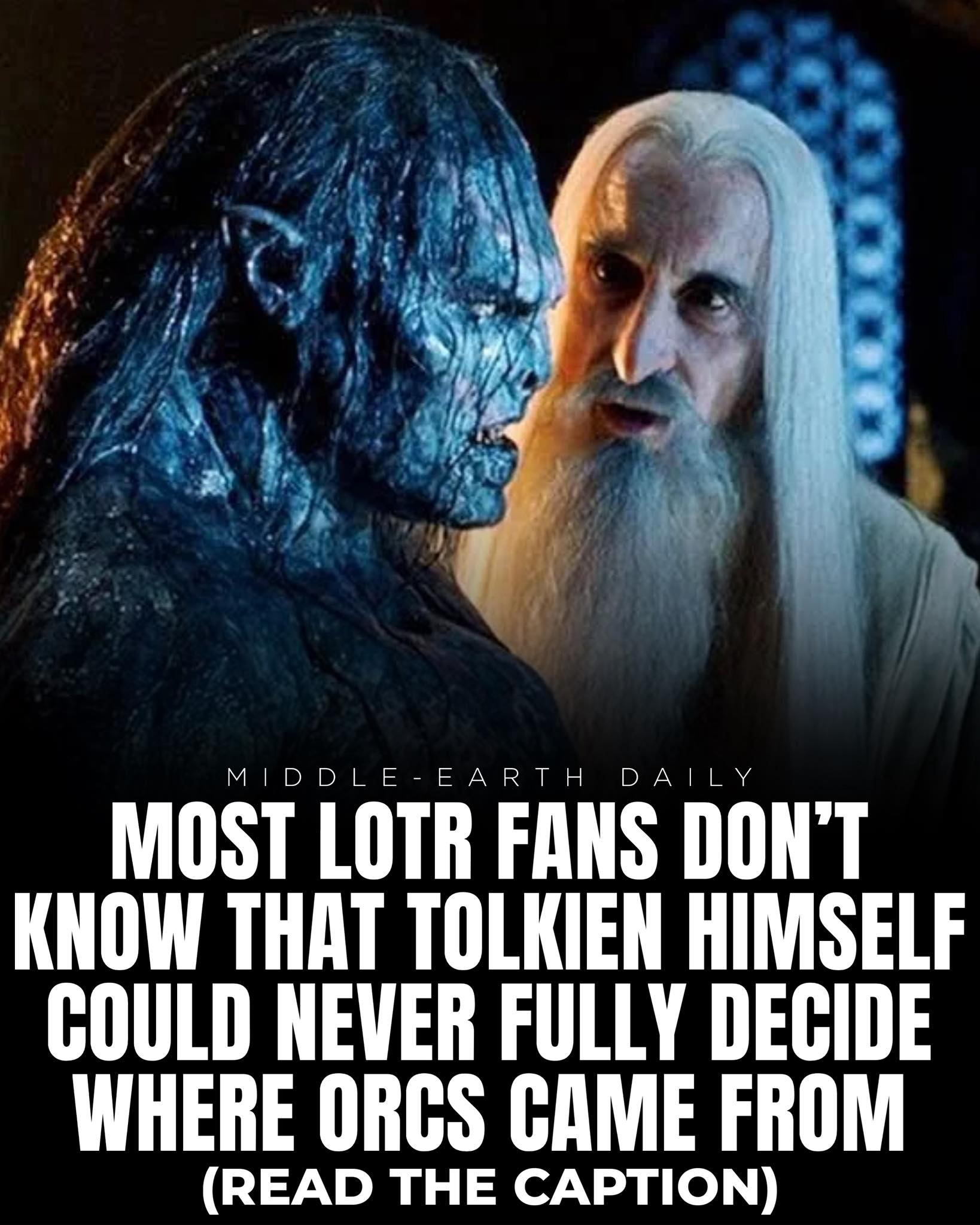 While the differences between Orcs and Uruk-hai are clear in The 