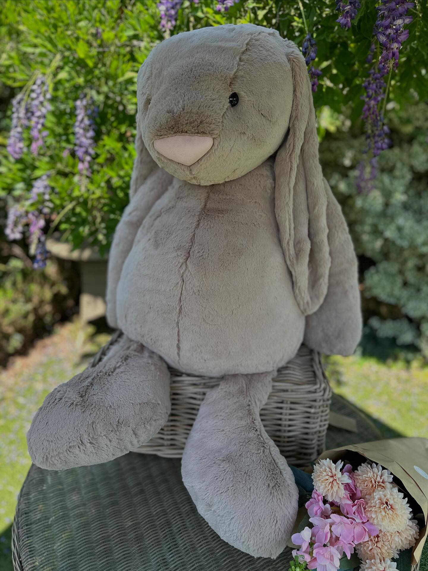 ✨Meet our biggest, softest Bashful Bunny✨ This huge bunny is the