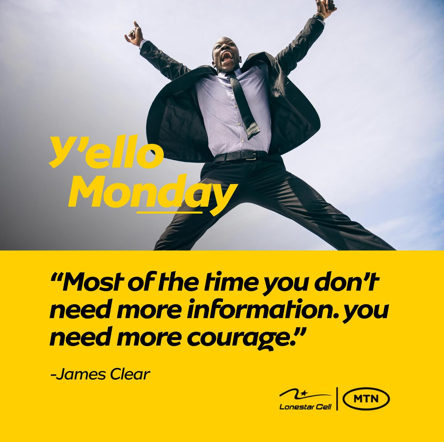 Sometimes the move isn’t knowing more,... - Lonestar Cell MTN | Facebook