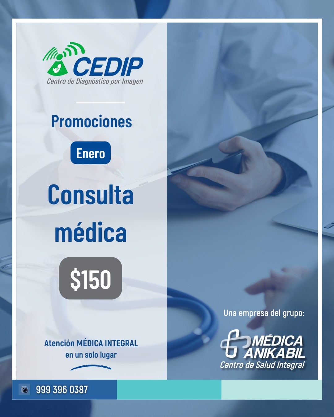 Cedip: - Consulta médica por solo $150 💙 Este enero cuida tu salud sin ...