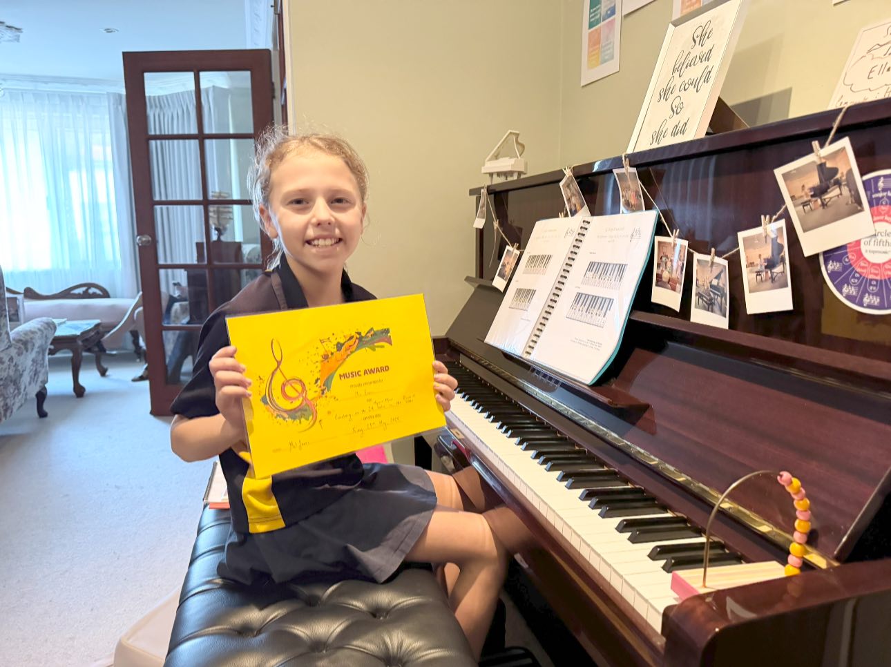 Mel's - Congratulations to this amazing piano student for completing ...
