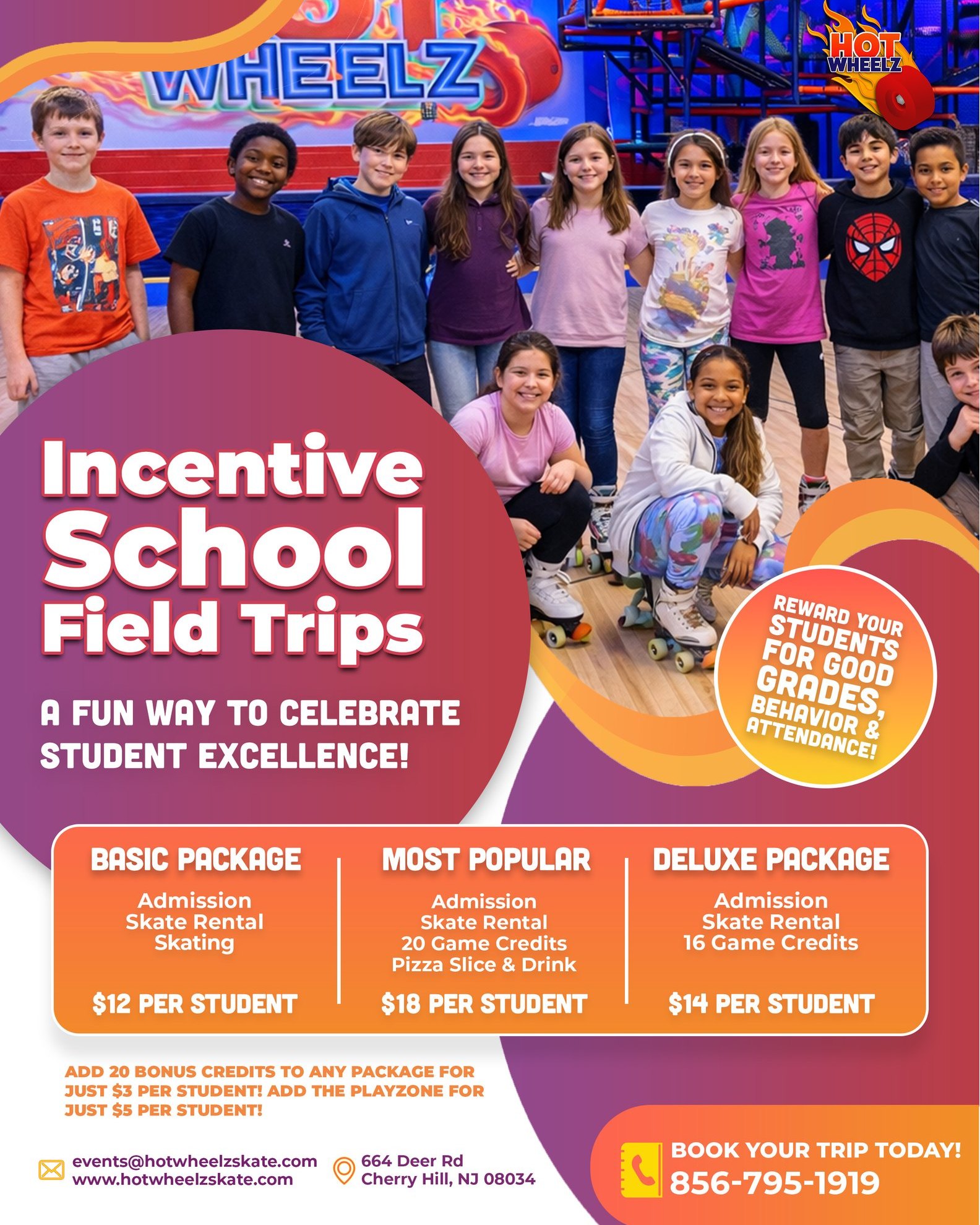 Hot Wheelz - 🎓🛼 School Field Trips That Kids Actually... | Facebook