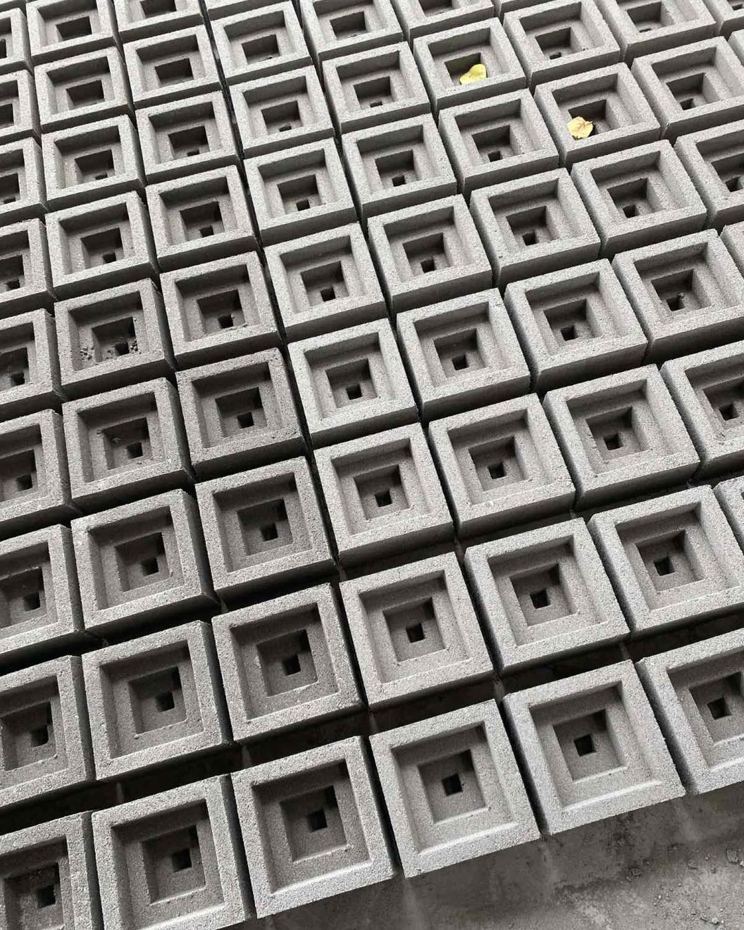 New - Our 4-inch Hydraulic-Pressed Concrete Hollow Blocks (CHB) is ...