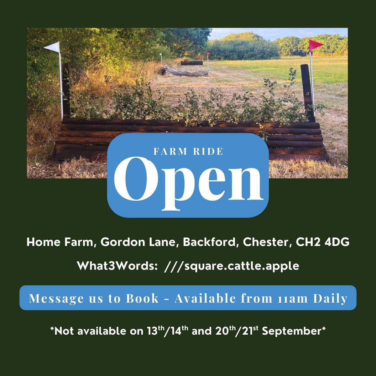 We’re pleased to announce that... - Home Farm Country Ride | Facebook
