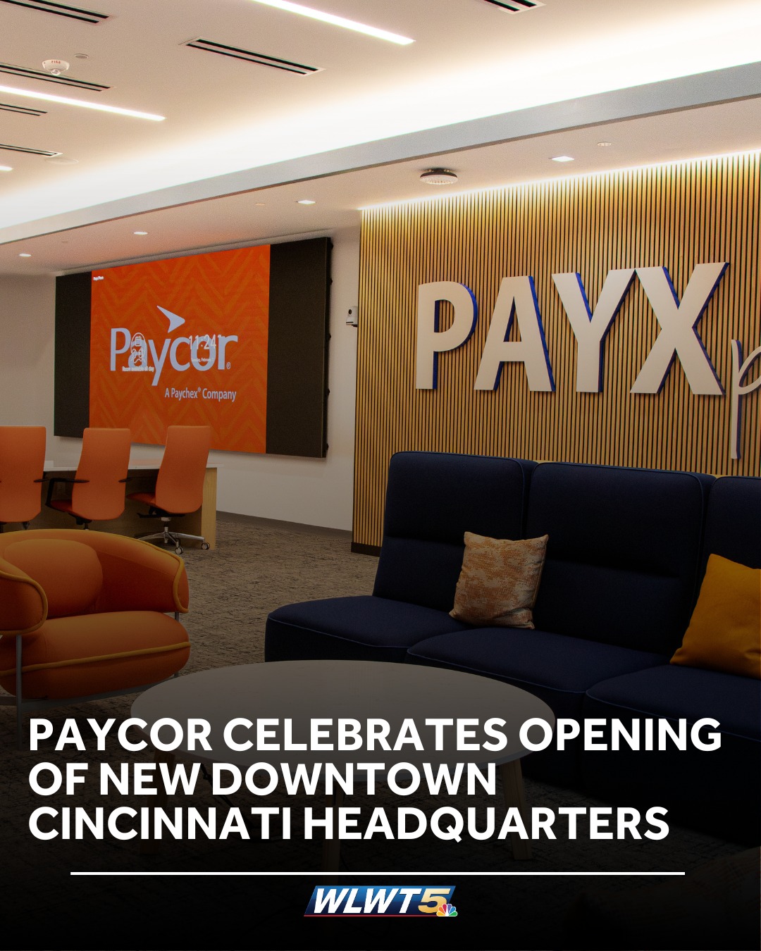 WLWT - The new headquarters for Paycor overlooks the new Fountain ...