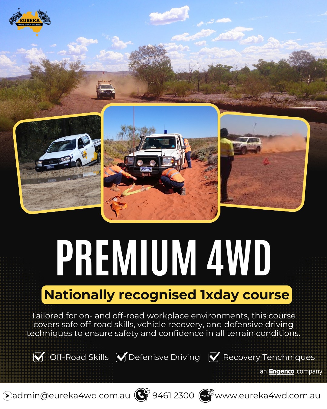 🚙 Occupational Premium... - Eureka 4WD Training - RTO #52488 | Facebook