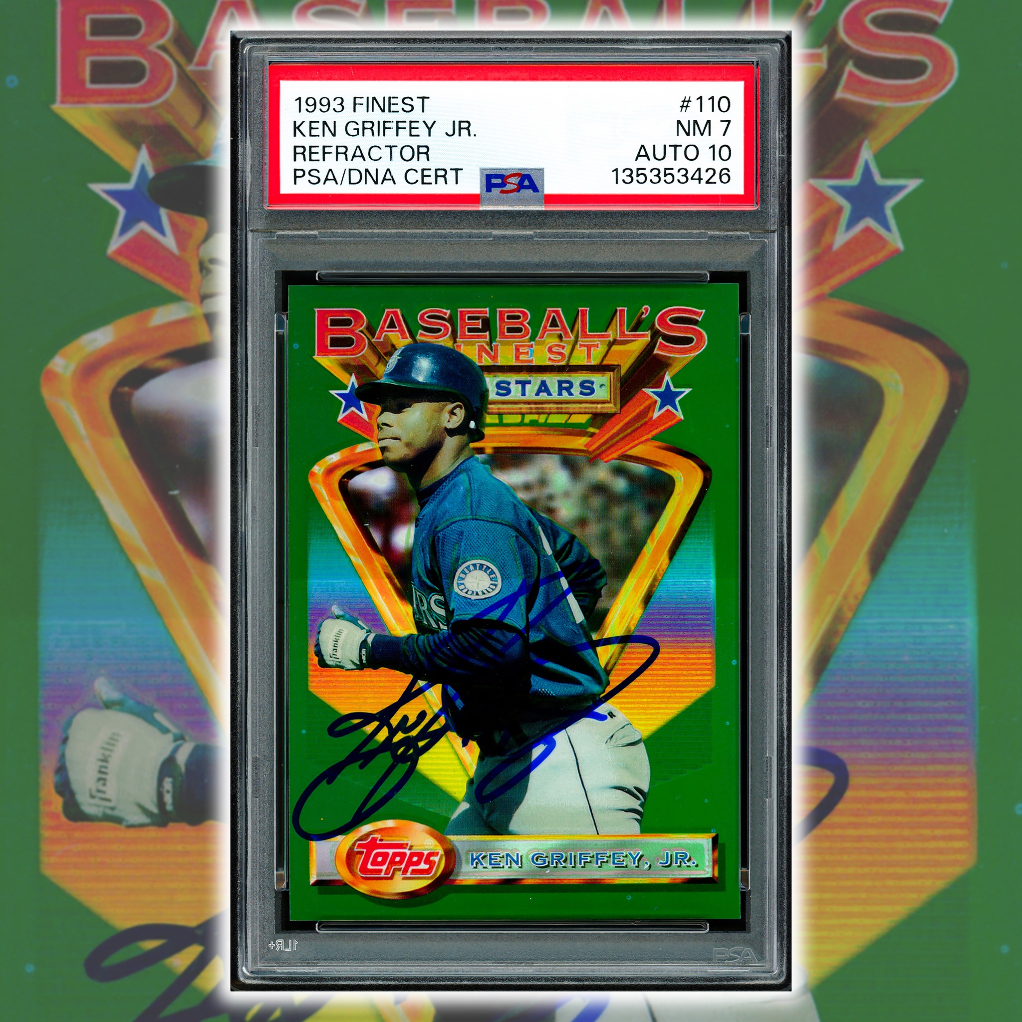 Mill - ? NEW LISTING! ? 1993 Topps Finest Refractor Rookie #110 