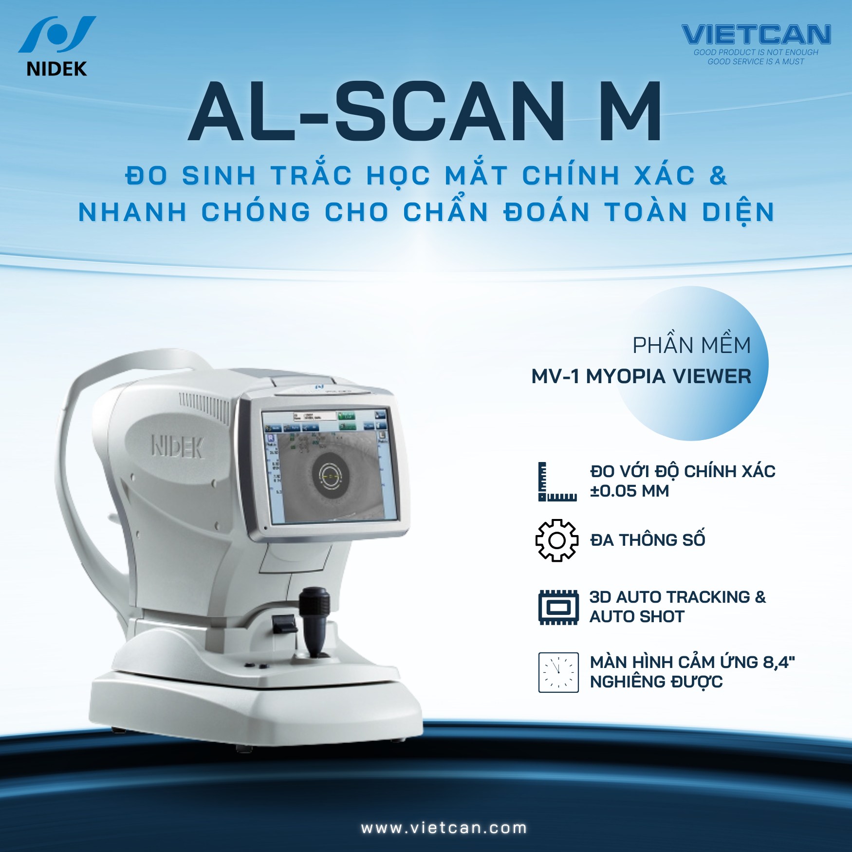 ️ AL-Scan M – Đo sinh trắc học mắt... - Việt Can - Nhãn Khoa | Facebook