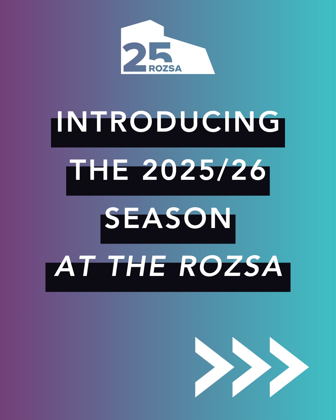 Rozsa Center - Introducing: The 2025/26 Rozsa Season SEPT... | Facebook