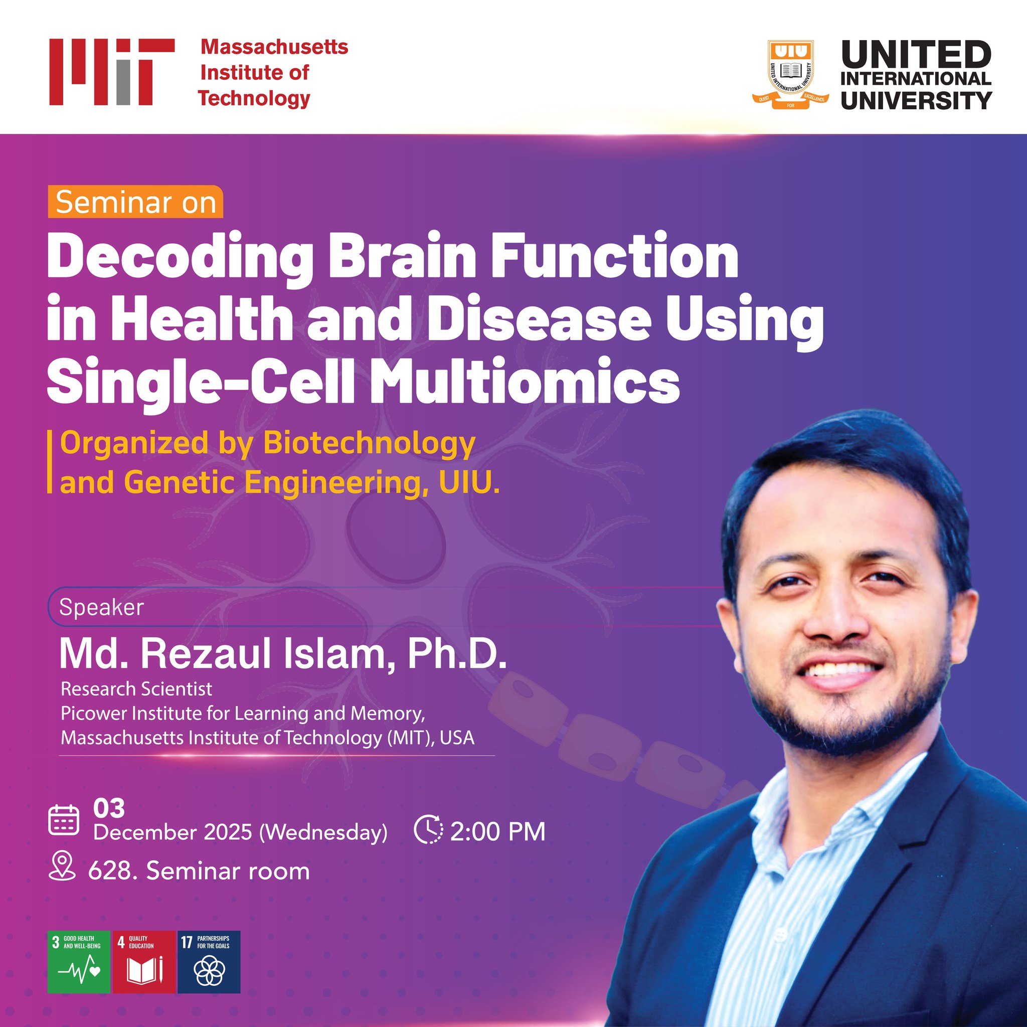 UIU proudly welcomes Dr.... - United International University | Facebook