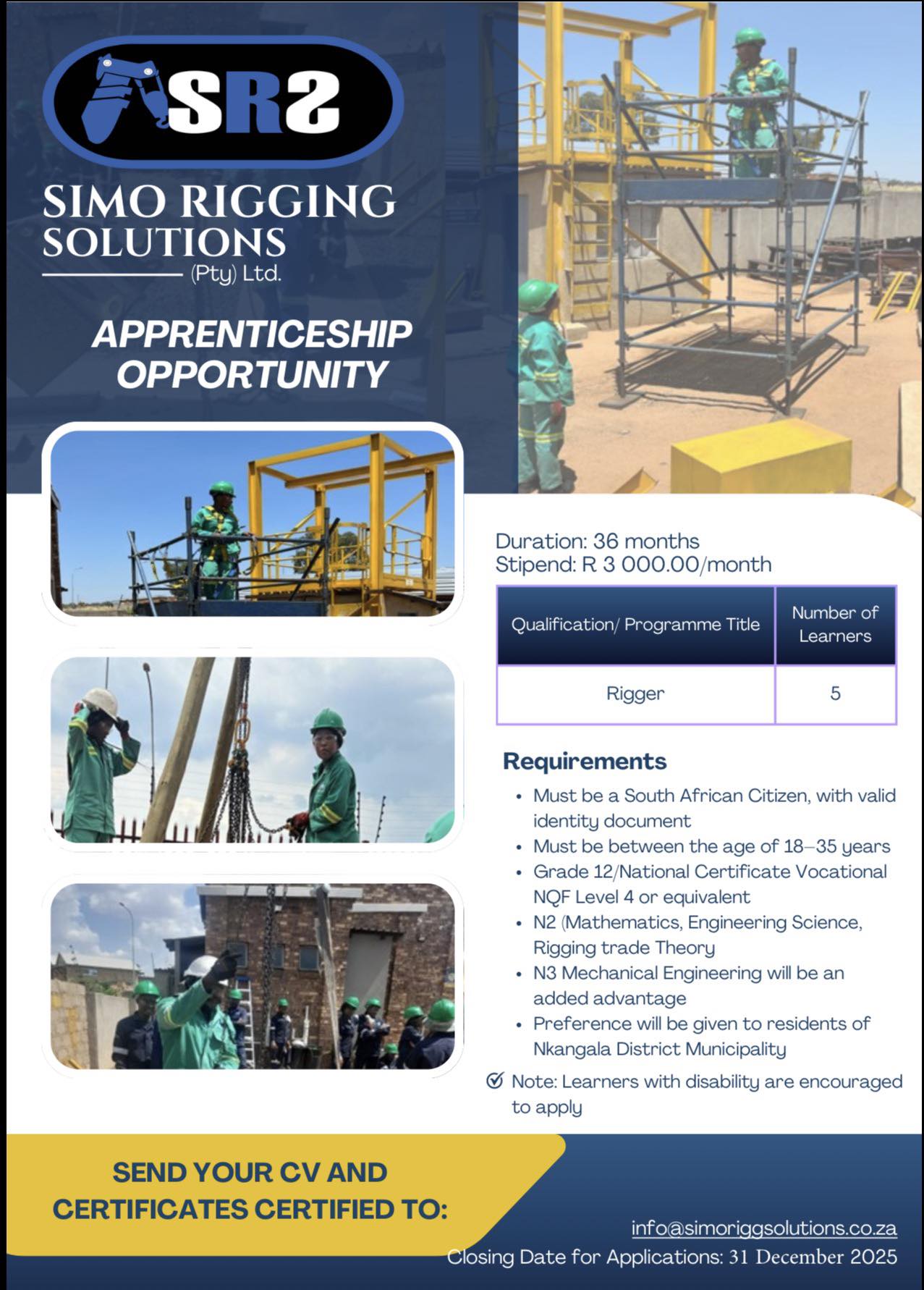 Simo Rigging Solutions - Pty Ltd