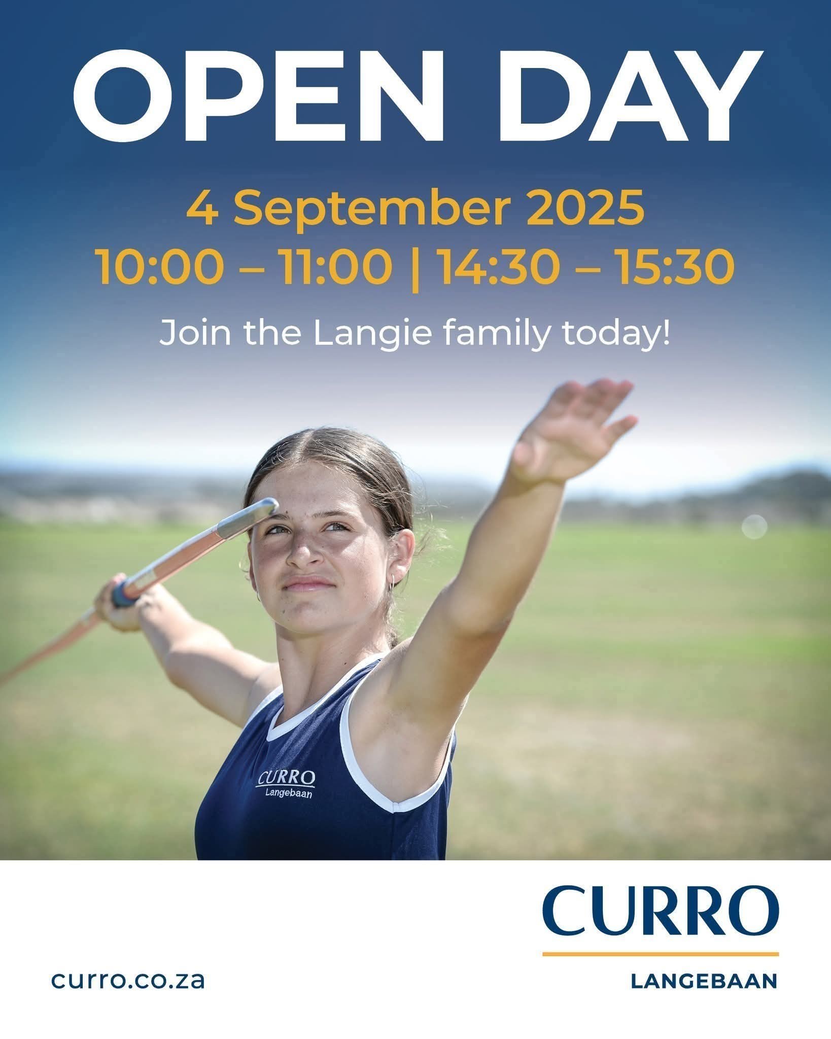 Curro Langebaan - YOU ARE INVITED!🤩 📣Join our OPEN DAY... | Facebook