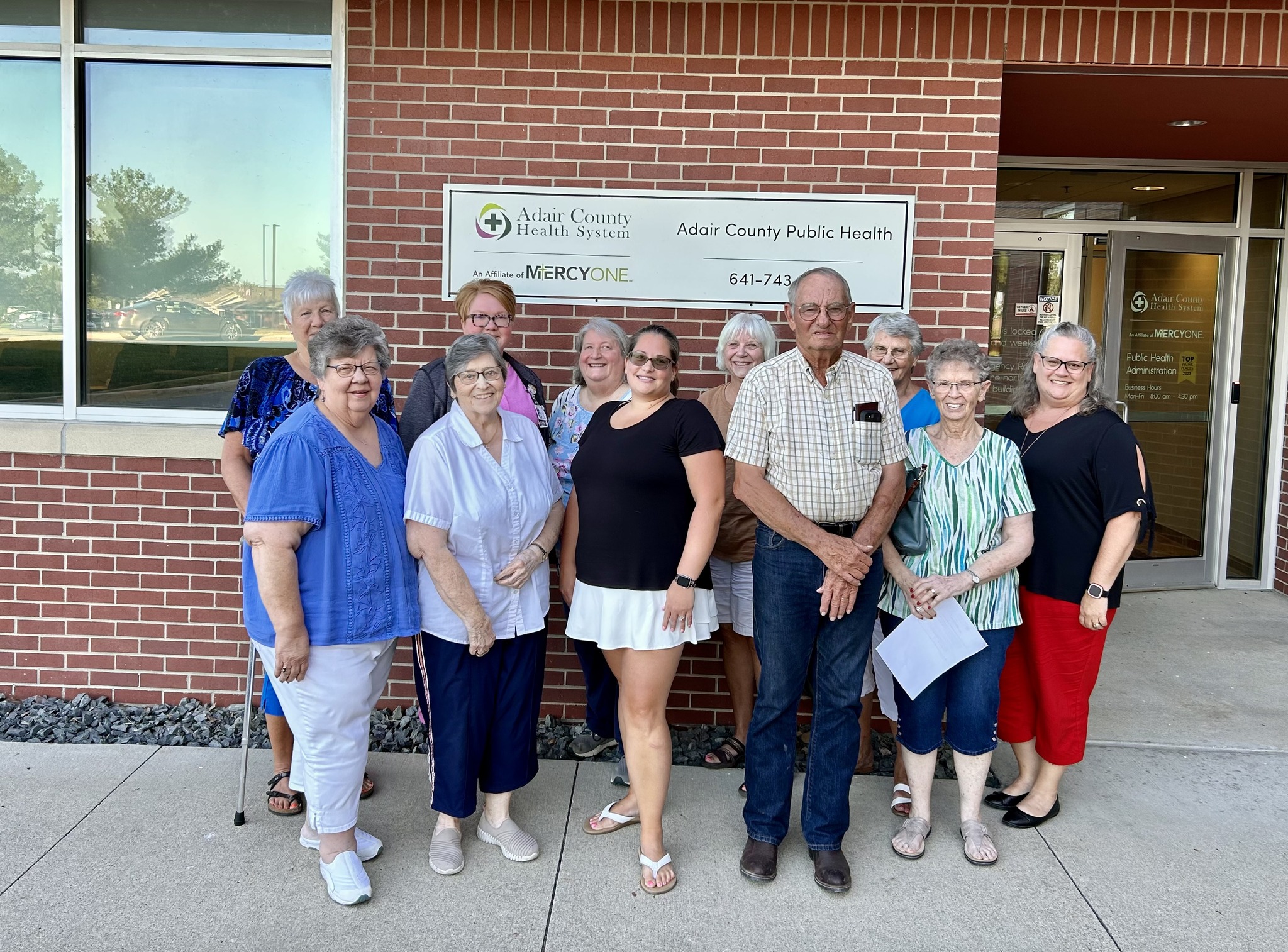 Adair - We’re so grateful to Earl Mathiews, who made a generous gift in ...