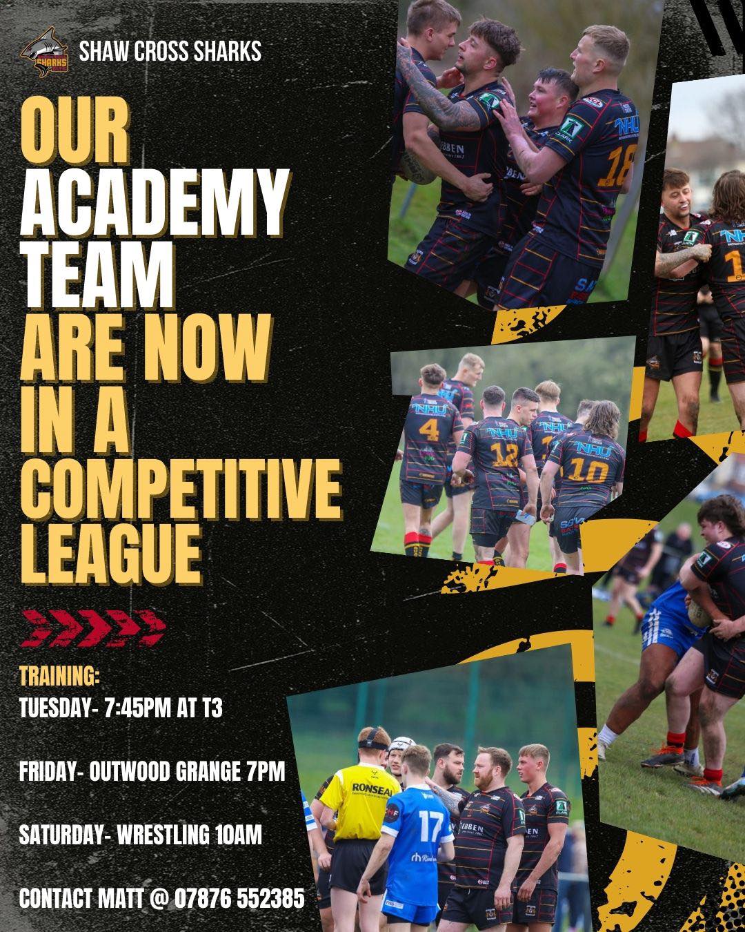 Shaw - 🏉Our Academy side return for the 2026 season! We’re excited to ...