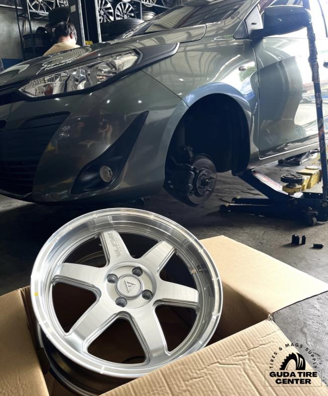 Guda - This Toyota Vios leveled up its look with a new set of VLF ...